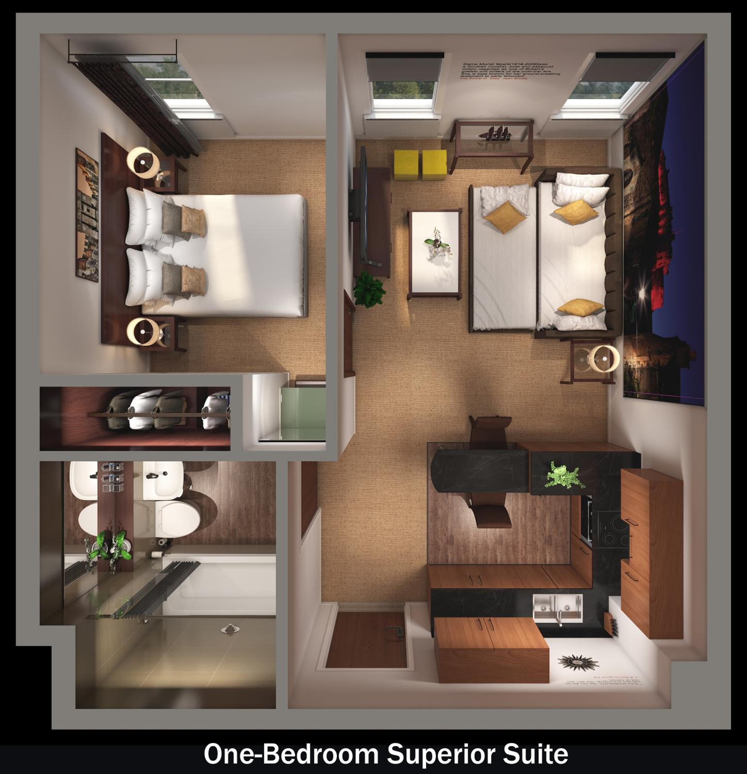 Superior One-Bedroom Apartment - Photo 5