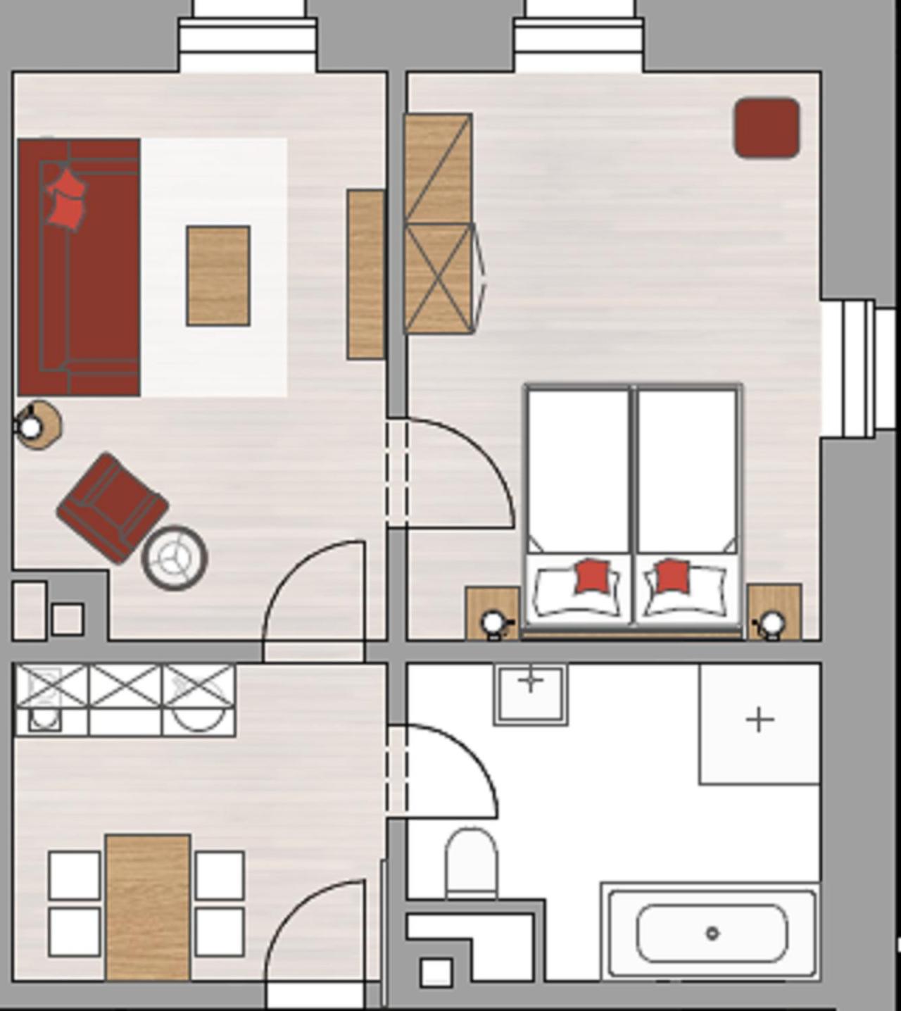 One-Bedroom Apartment photo 3