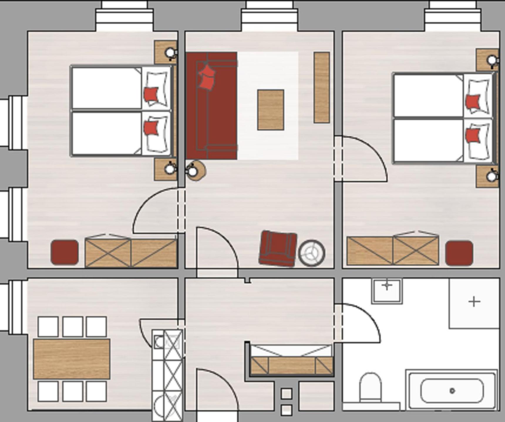 Two-Bedroom Apartment photo 3