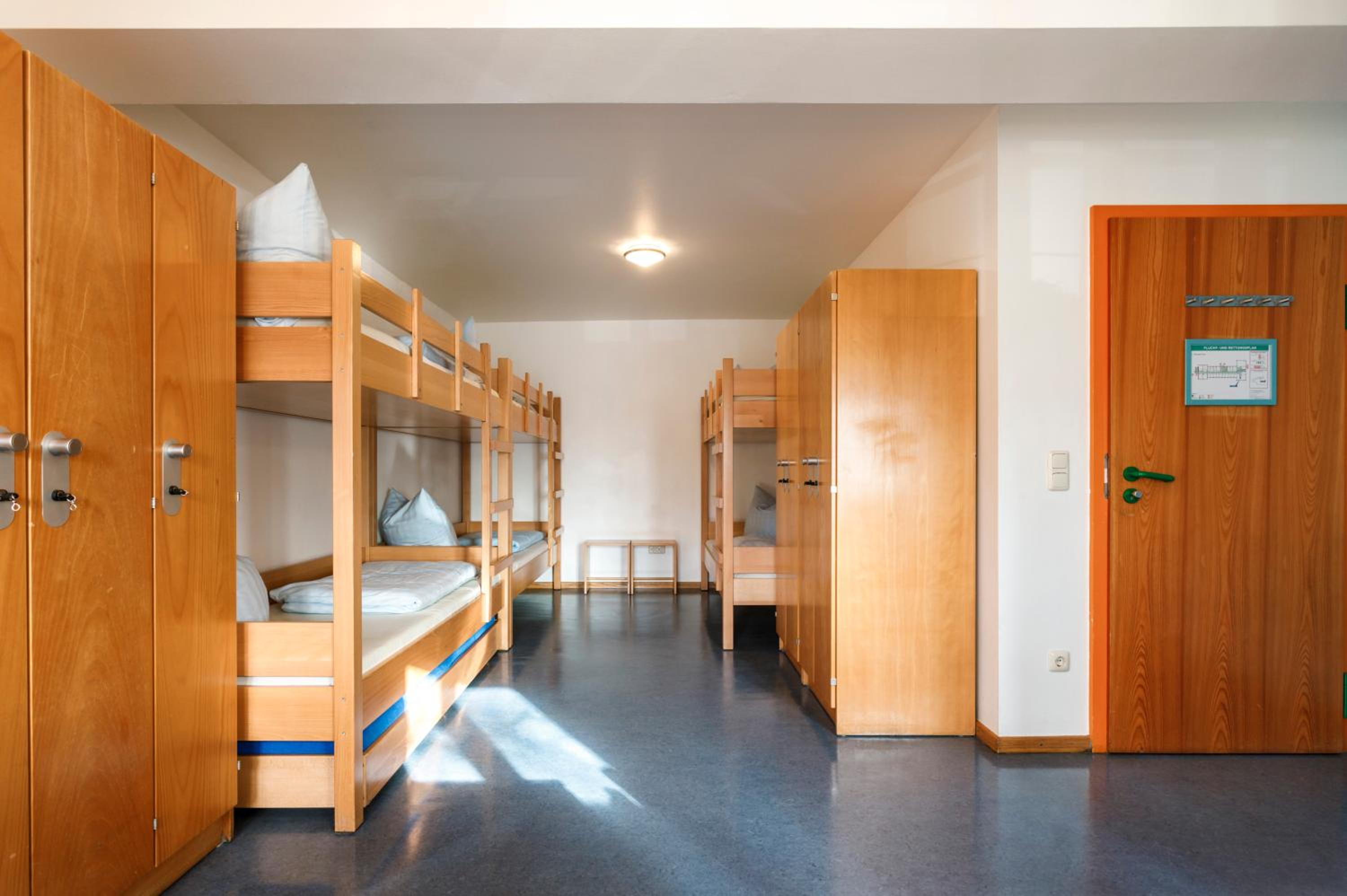 Single Bed in Male Dormitory Room