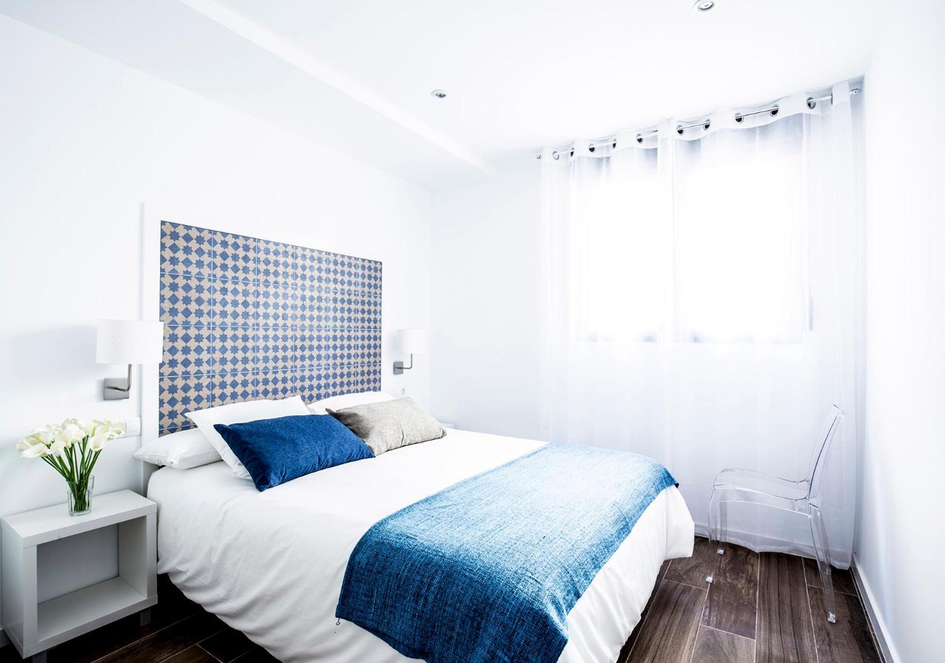 Apartamento de una habitación con vista al jardín