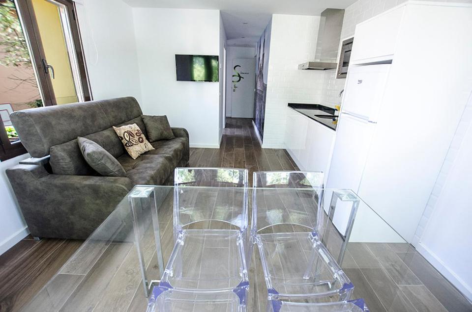 Departamento de una habitación con vista a la ciudad