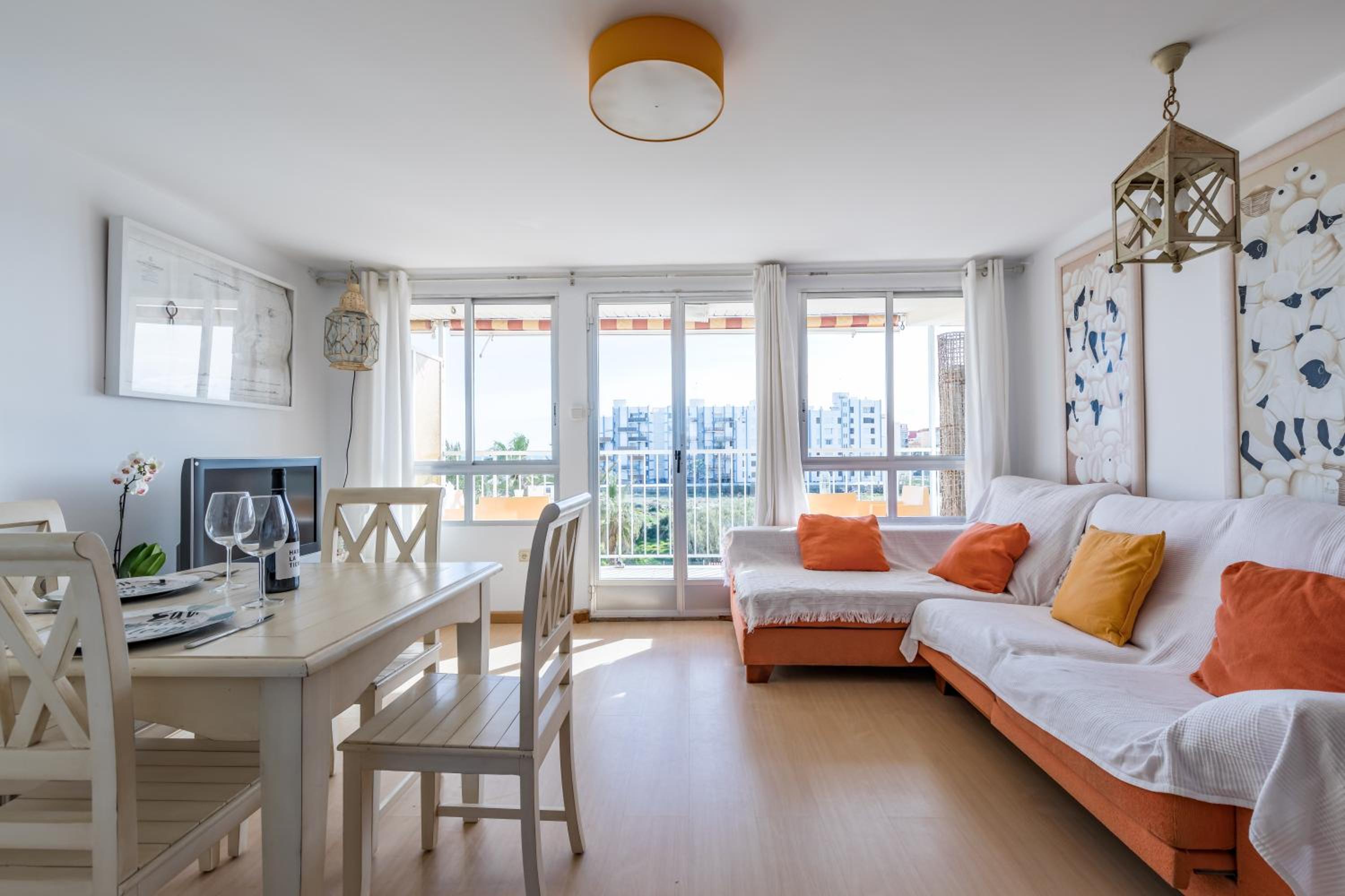 Apartamento con vista al mar