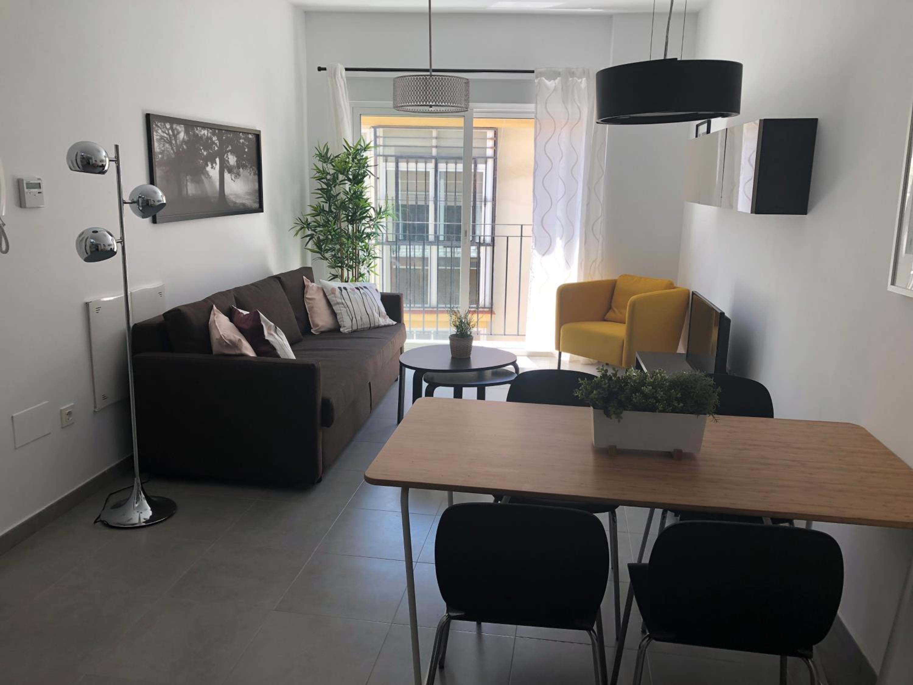 Apartamento de dos habitaciones