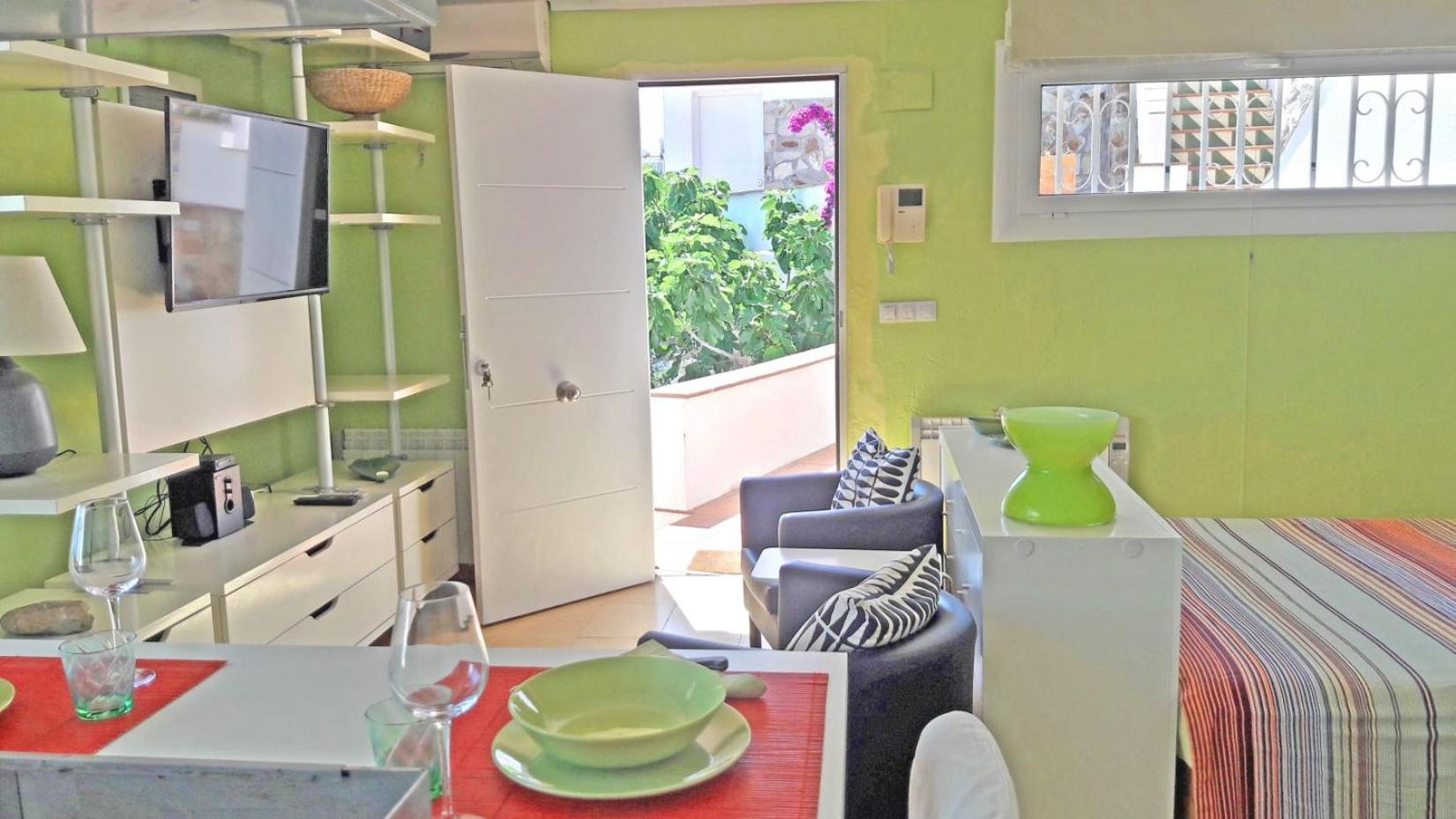 Apartamento con vista al mar