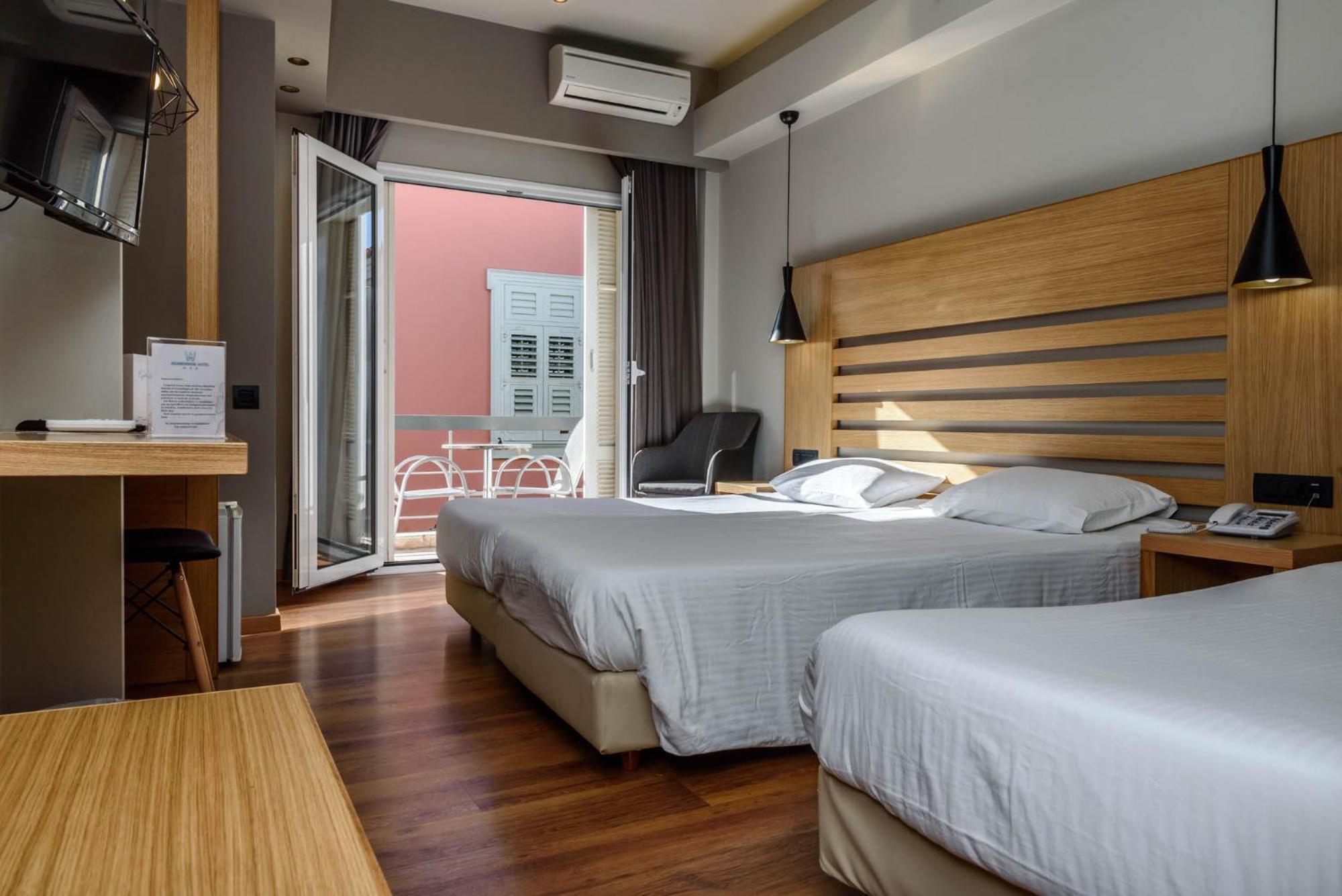 Chambre Triple Standard avec Vue sur la Ville
