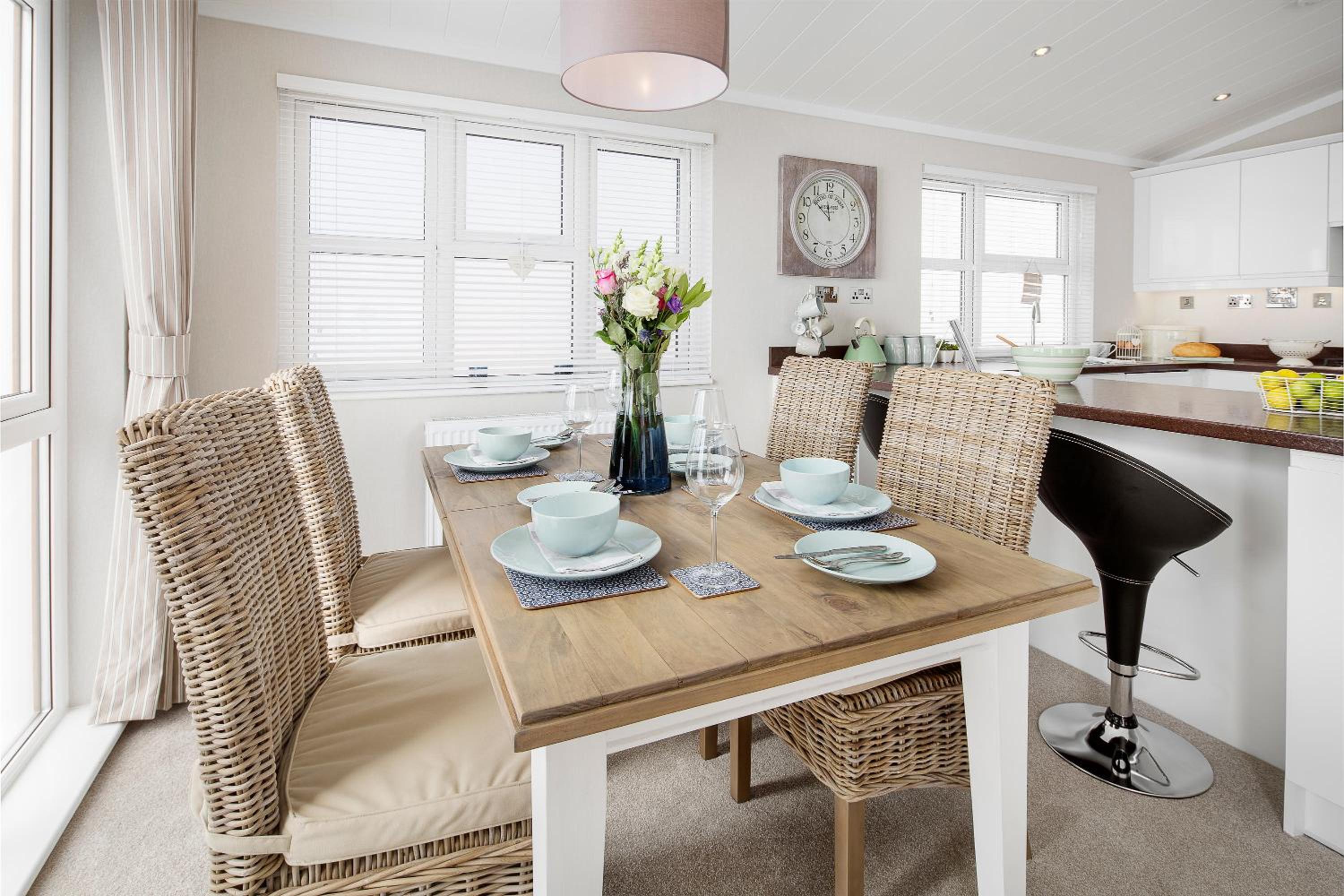 Indulgent 4 Berth Lodge with Roof Terrace and Hot Tub Pet Free photo 2