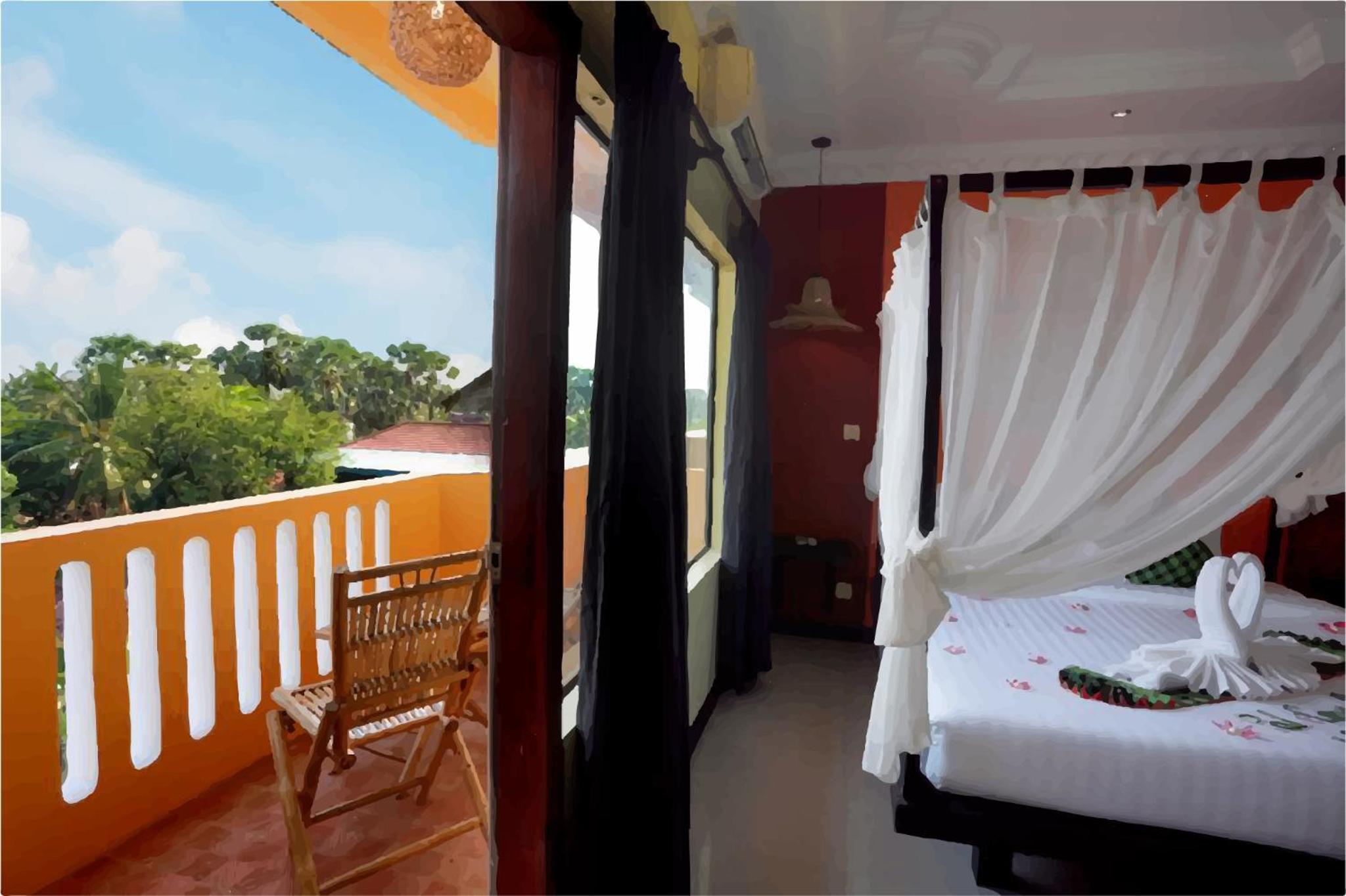 Deluxe Double Room with Balcony and Pool View @ Free Pickup - Photo 2