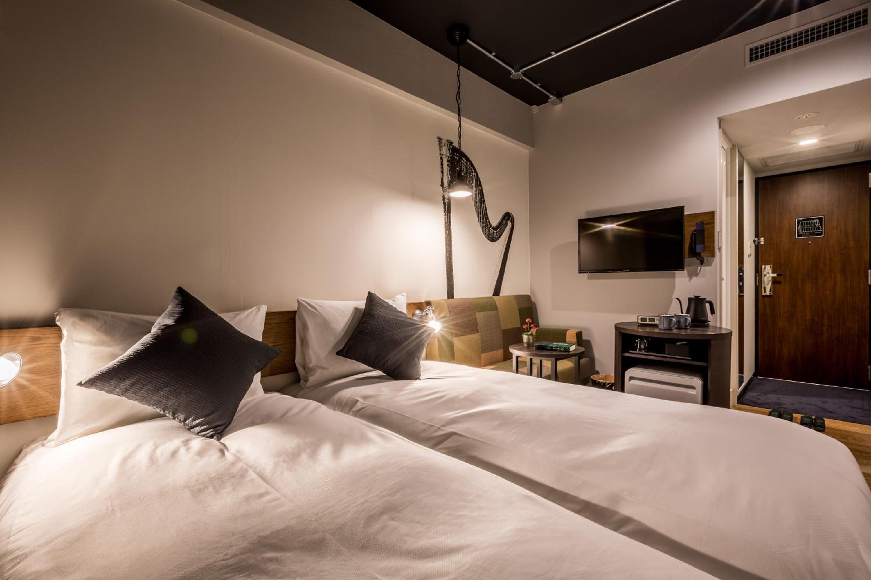 Economy Twin Room - Non-Smoking with Ramen Breakfast Included