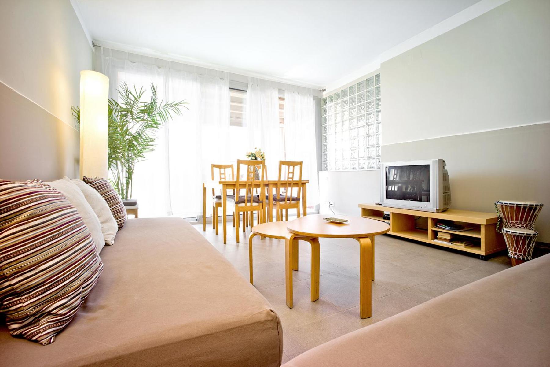 Apartamento de dos habitaciones
