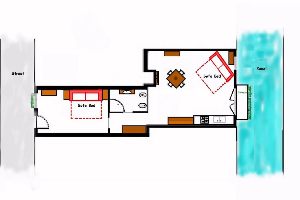 Apartment with Balcony photo 2