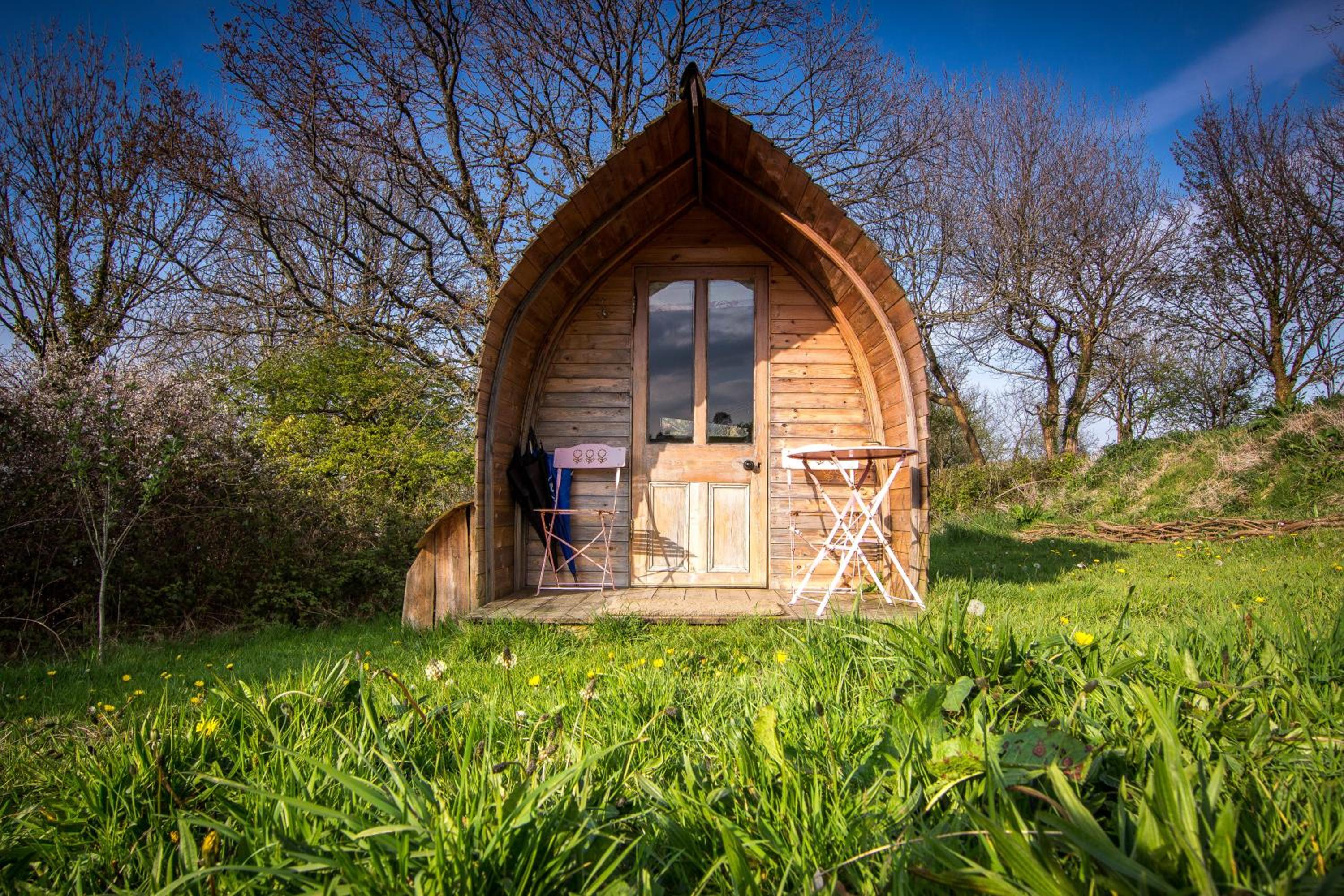 Eco Pod with kitchenette and private toilet photo 2