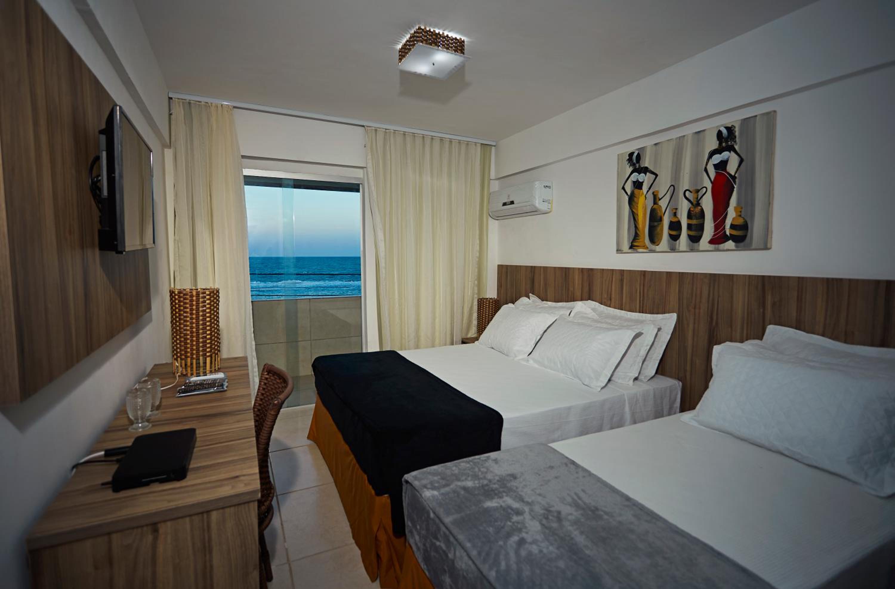 Deluxe Double Room with Balcony and Sea View