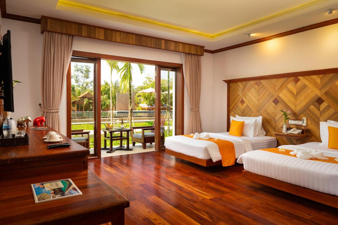 Deluxe Twin -Modern Style- Pool view with Private balcony photo 1