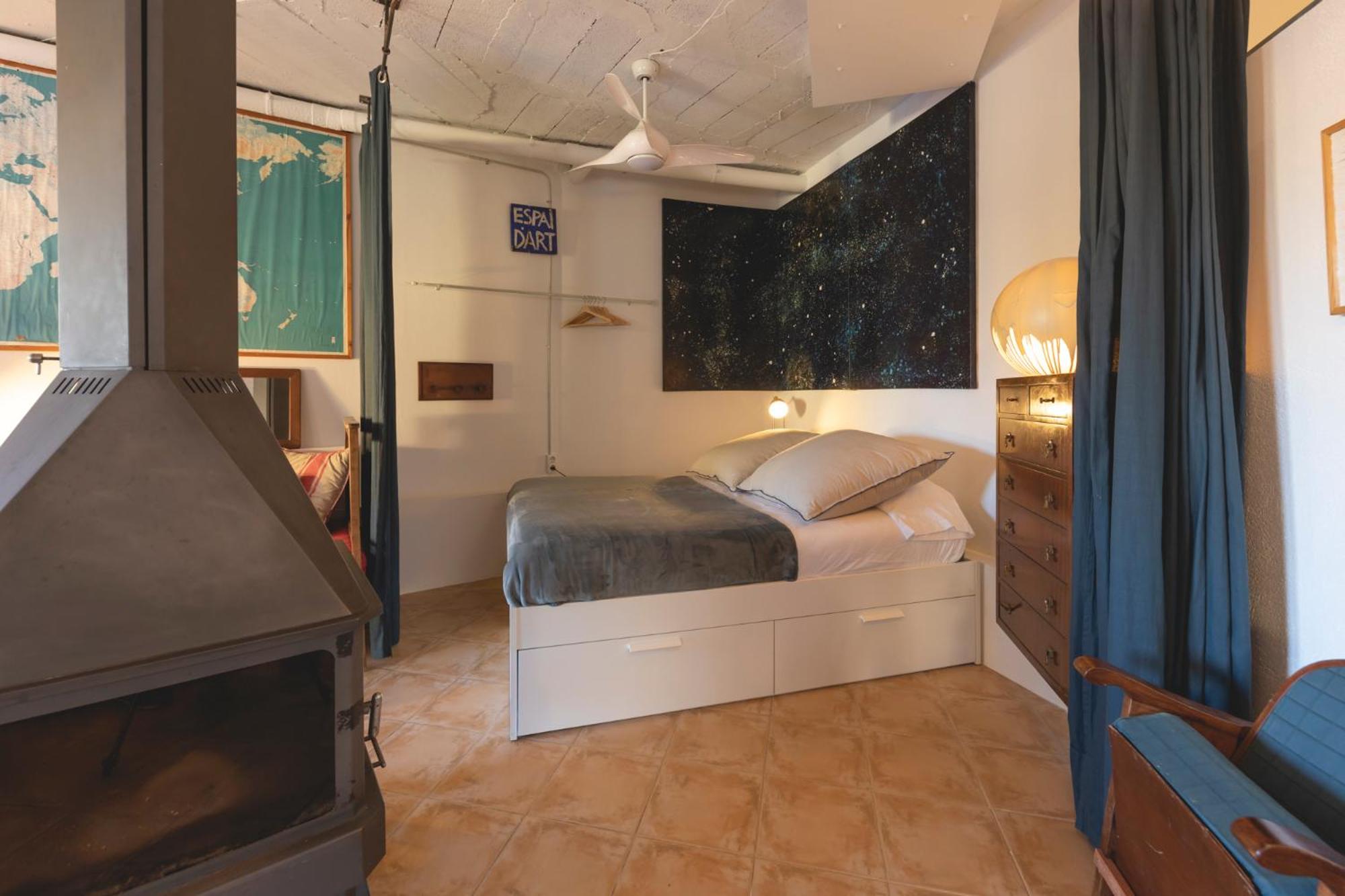 Apartamento con vista al jardín