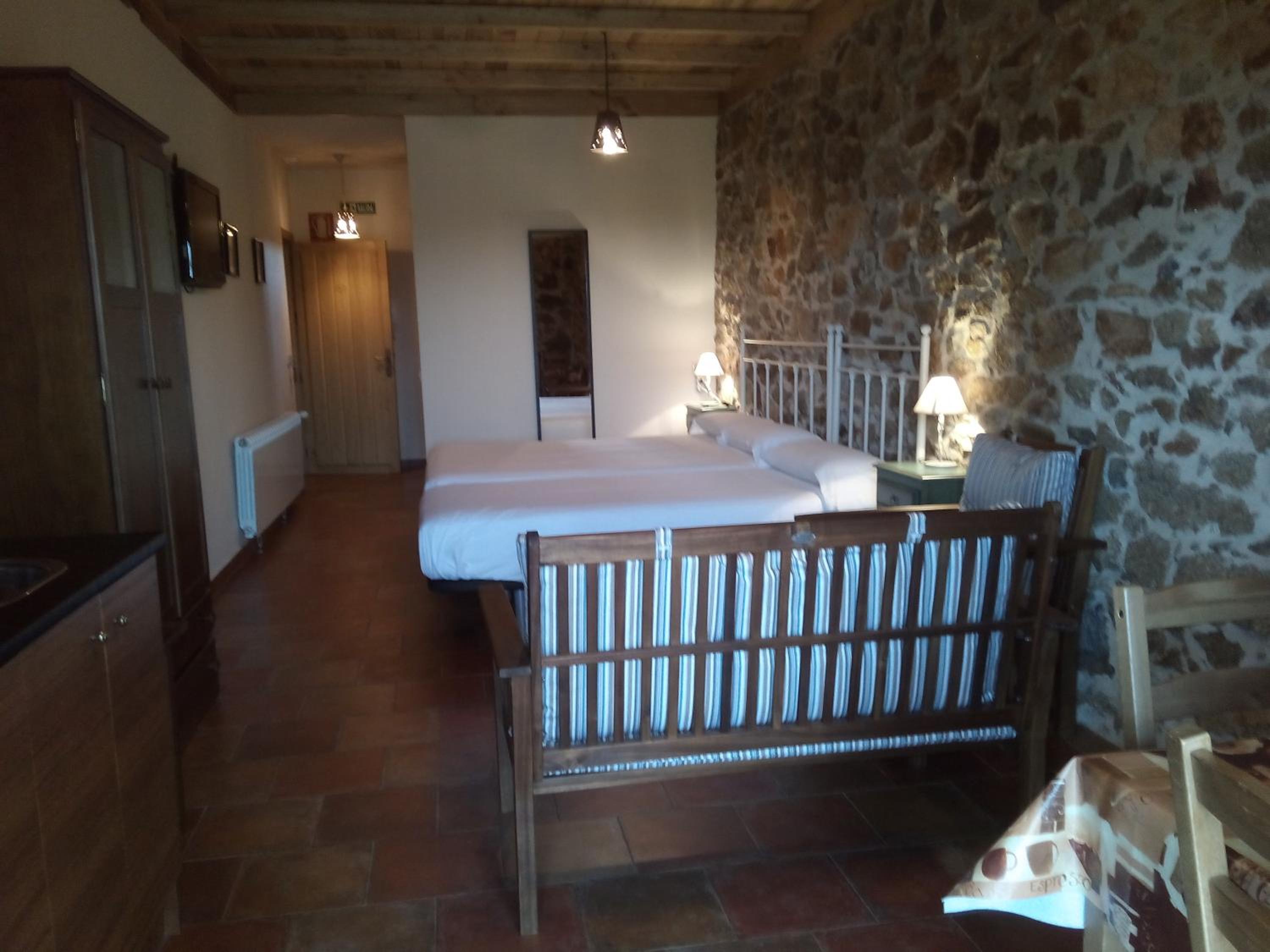 Apartamento con vista al jardín
