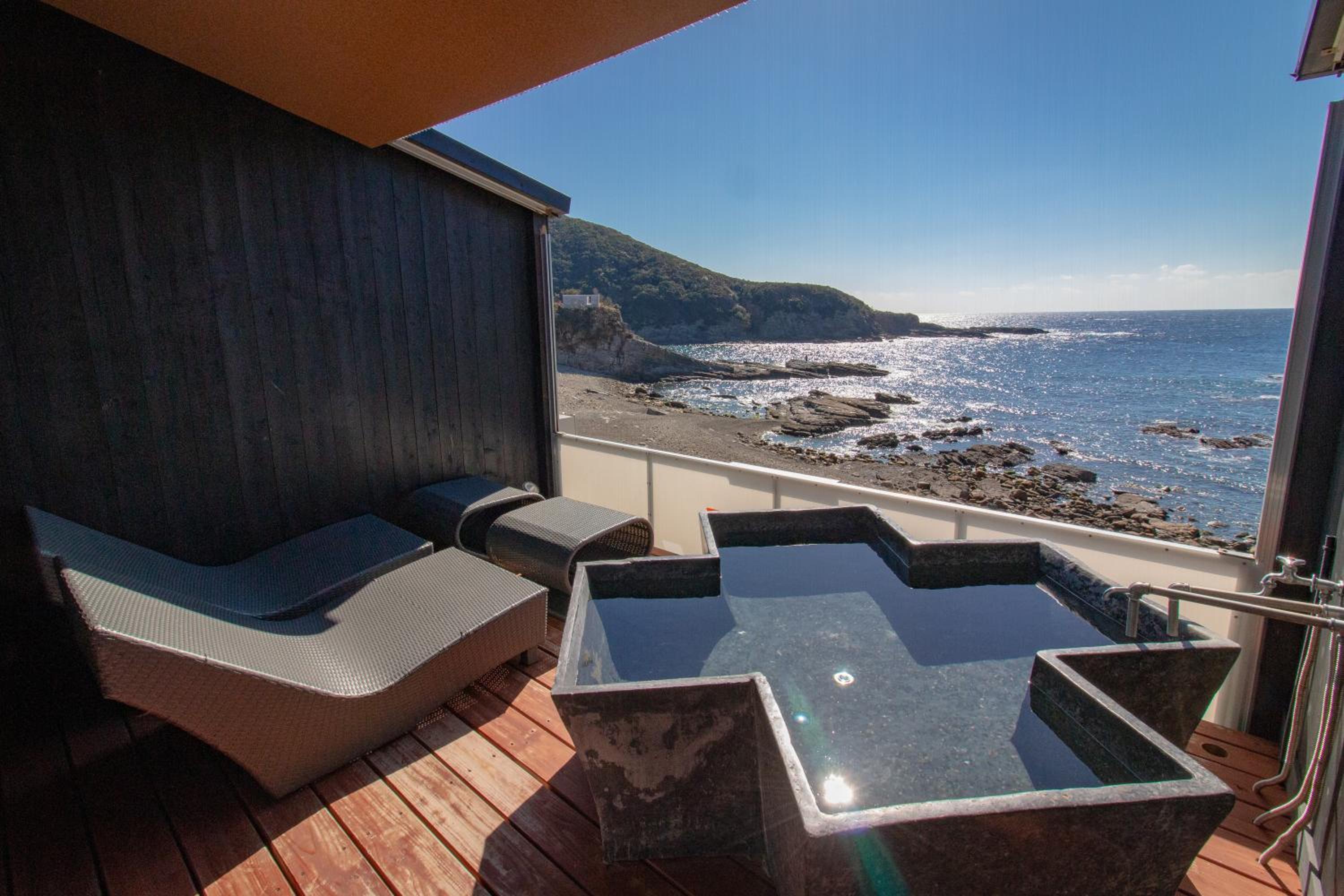 Double Room with Open-Air Bath and Sea View - Ground Floor photo 2