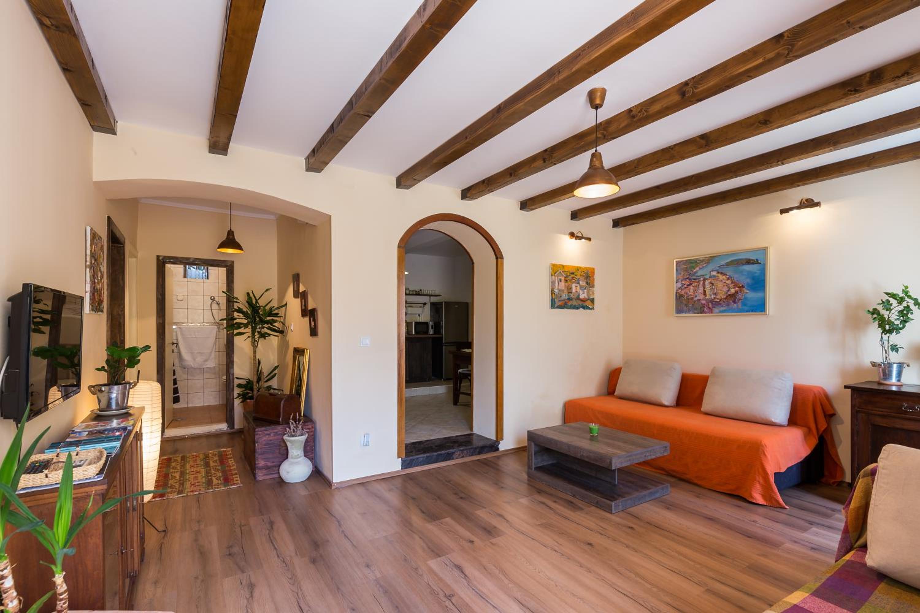 Comfort Two Bedroom Apartment with Terrace and Partial Sea View