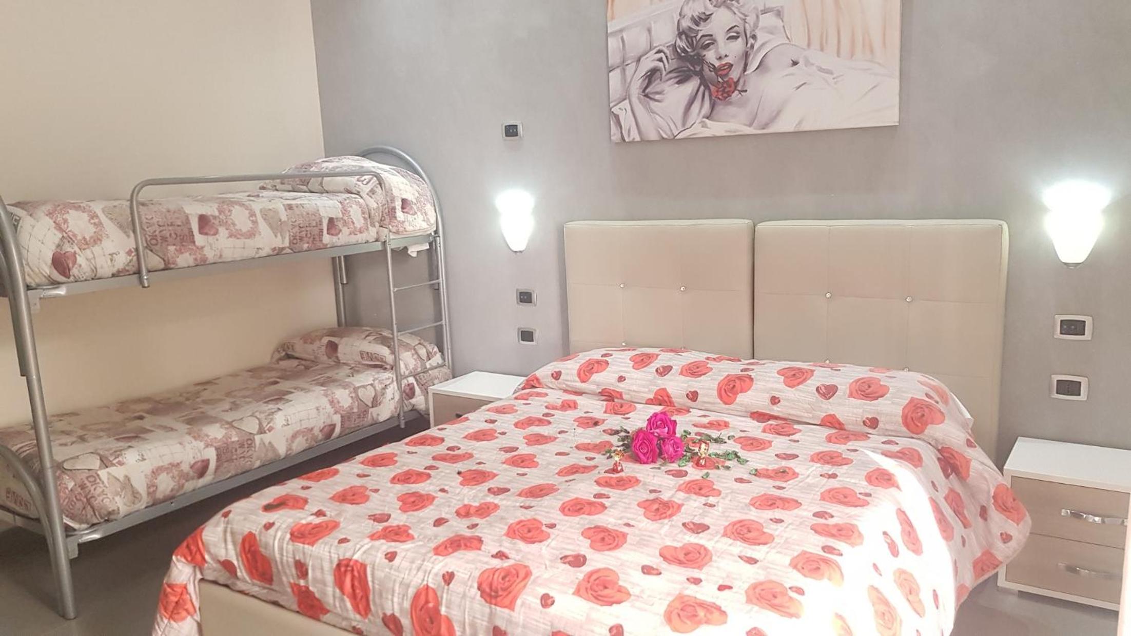 Quadruple Room with Balcony