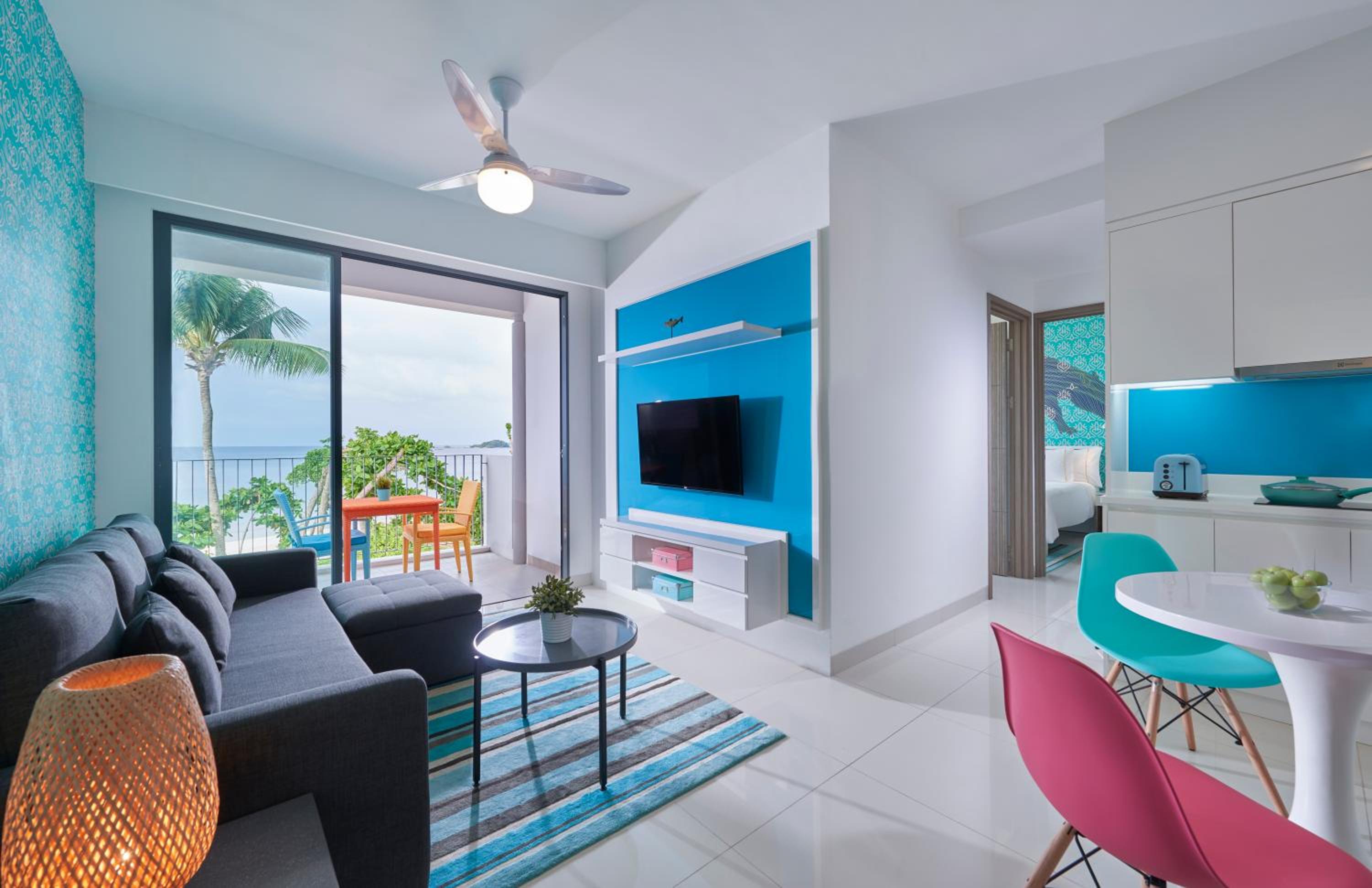 Two Bedroom Ocean View Suite Queen - Free Return Transfer (BBT Terminal-Resort) photo 3