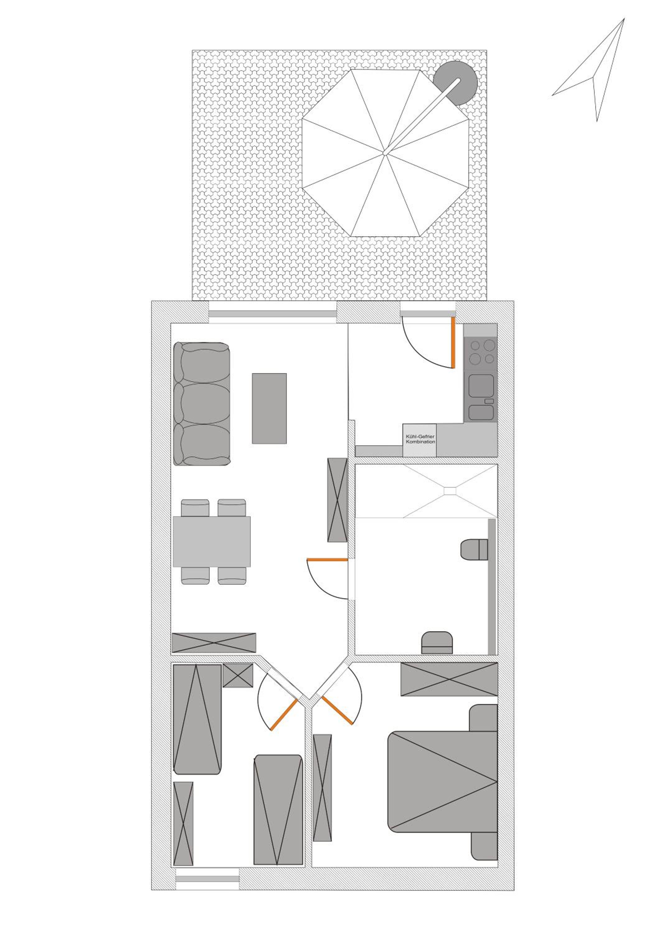 Two-Bedroom Apartment photo 2