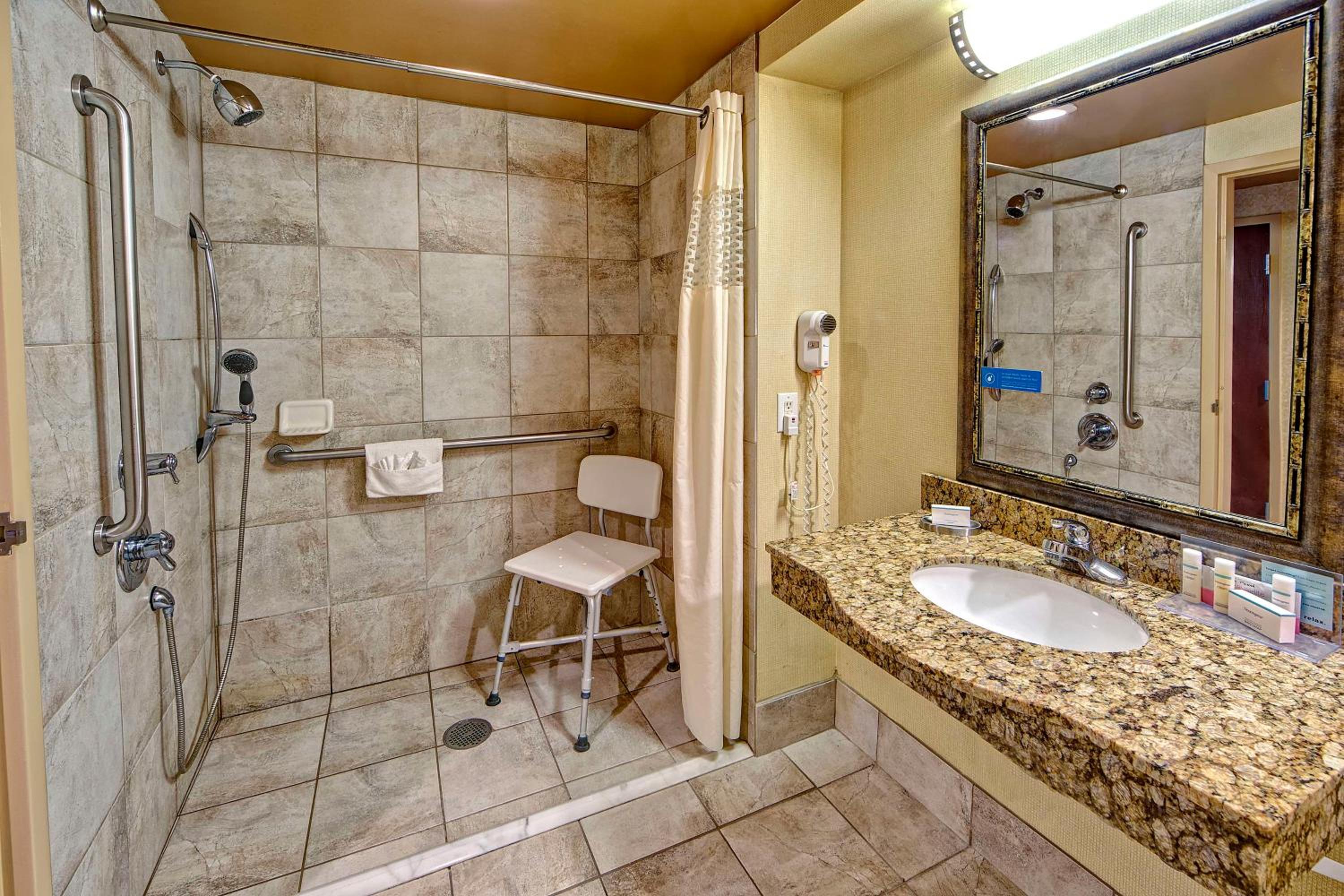 King Room with Roll-In Shower - Mobility Access/Non-Smoking