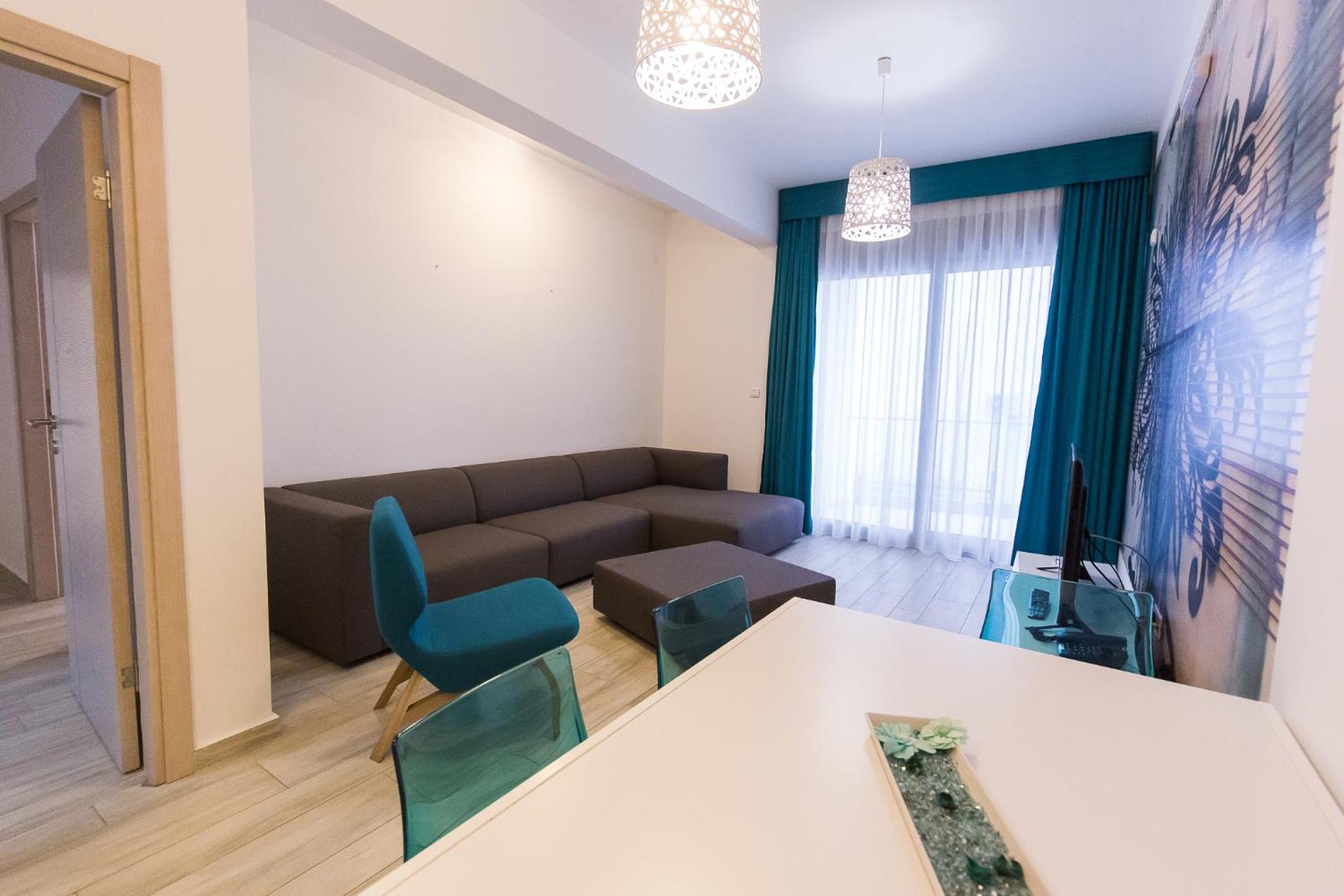 Two-Bedroom Apartment with Balcony