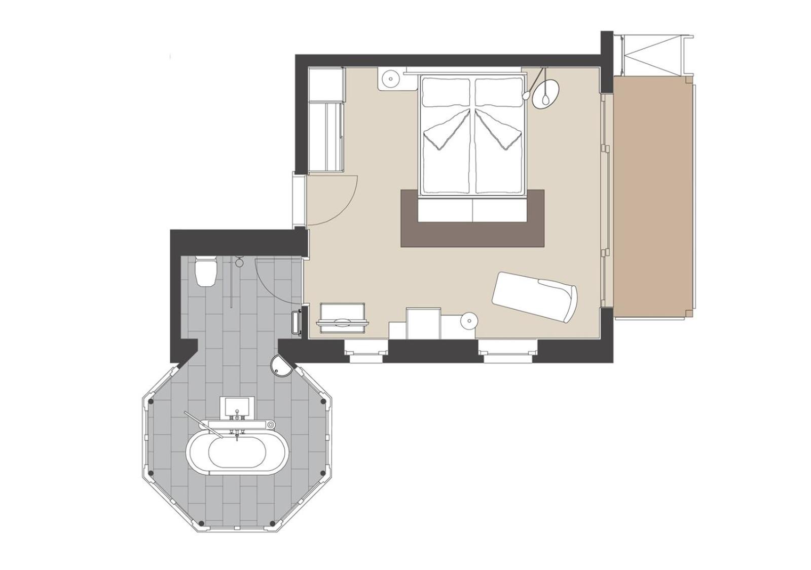 Double Room with Mountain View - Photo 6