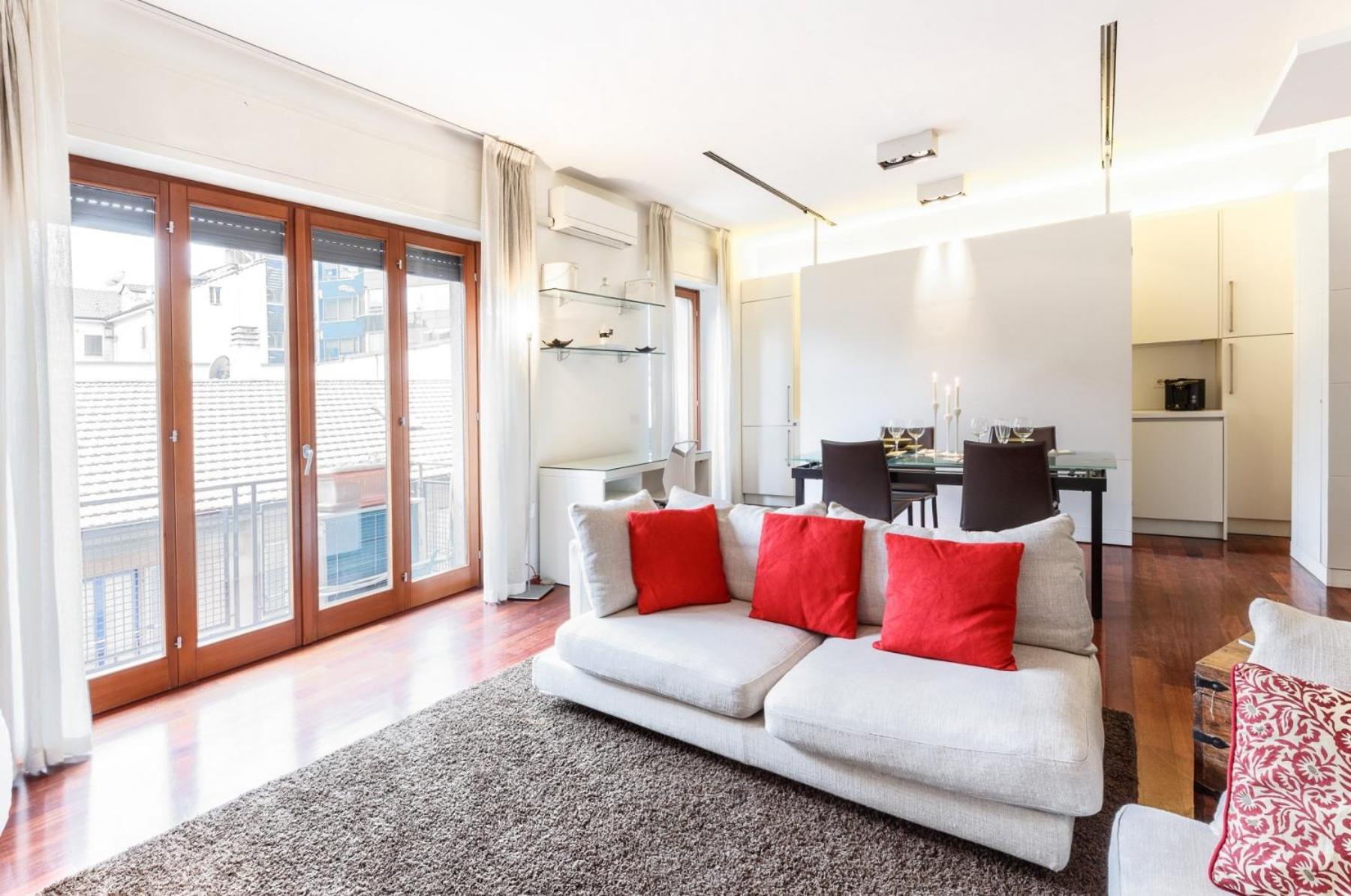 Two-Bedroom Apartment with Balcony