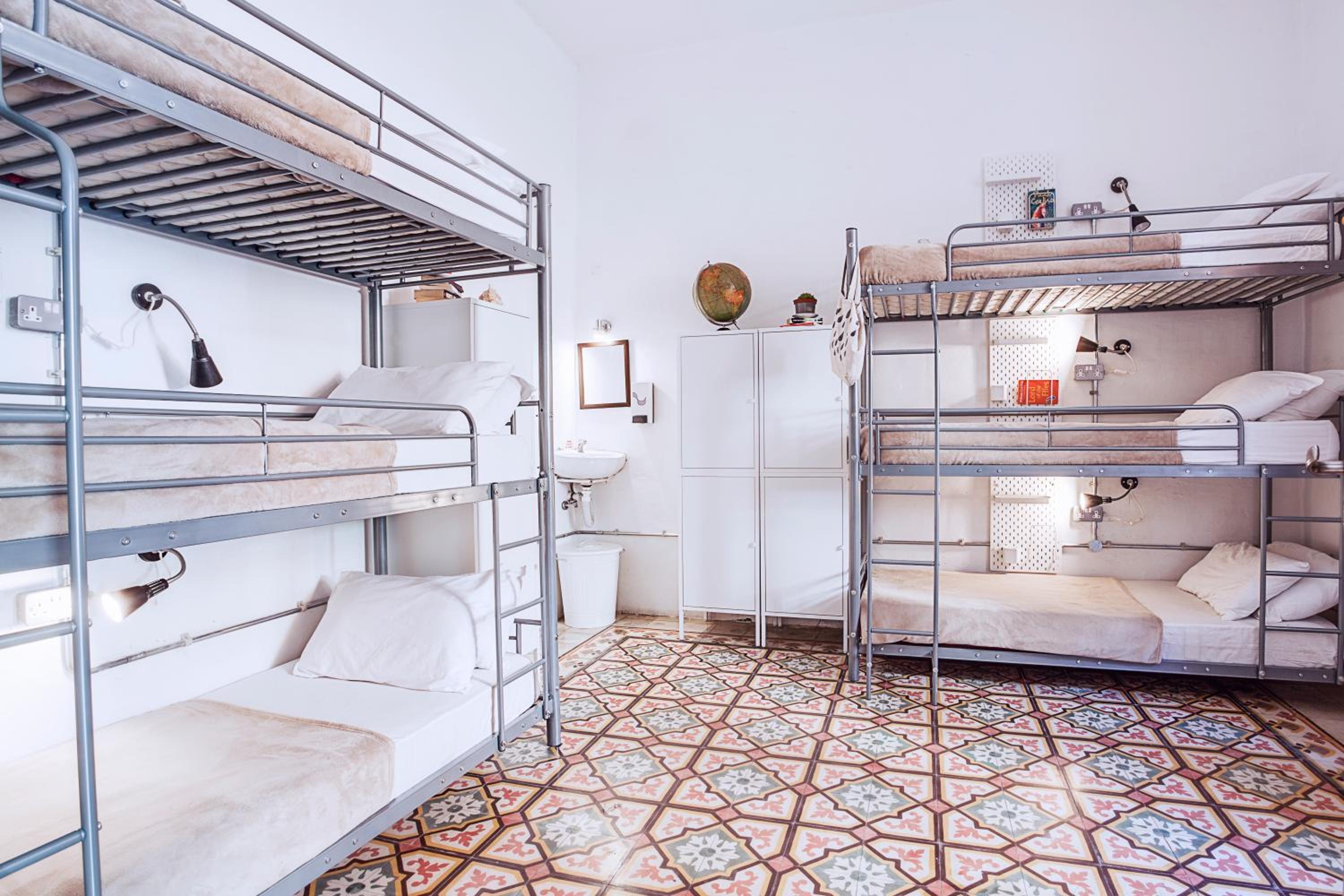 Bed in 6-Bed Female Dormitory Room