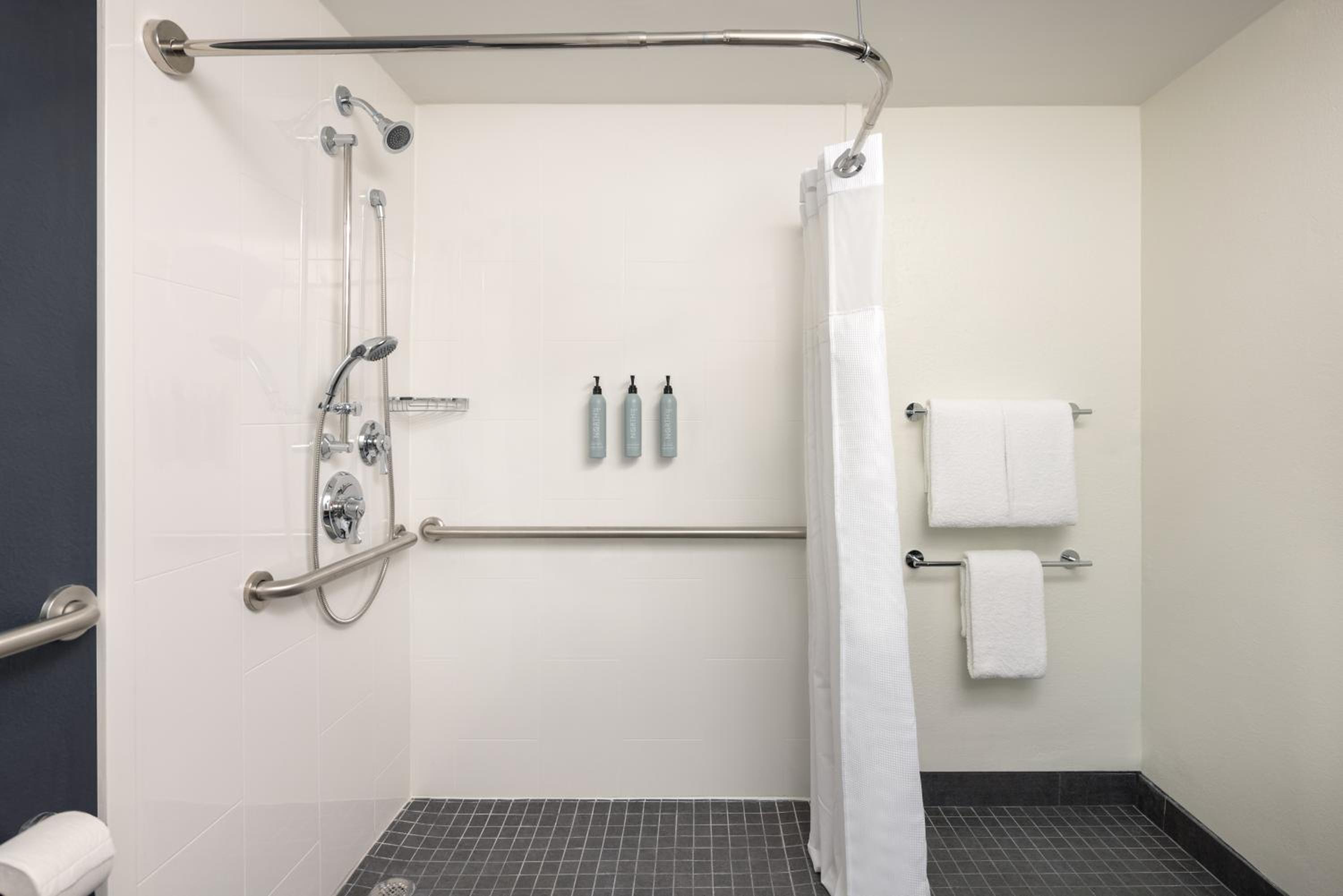One-Bedroom King Suite with Sofa Bed and Roll-In Shower - Mobility and Hearing Accessible