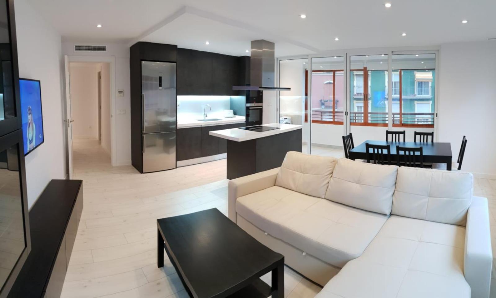 Apartamento de dos habitaciones