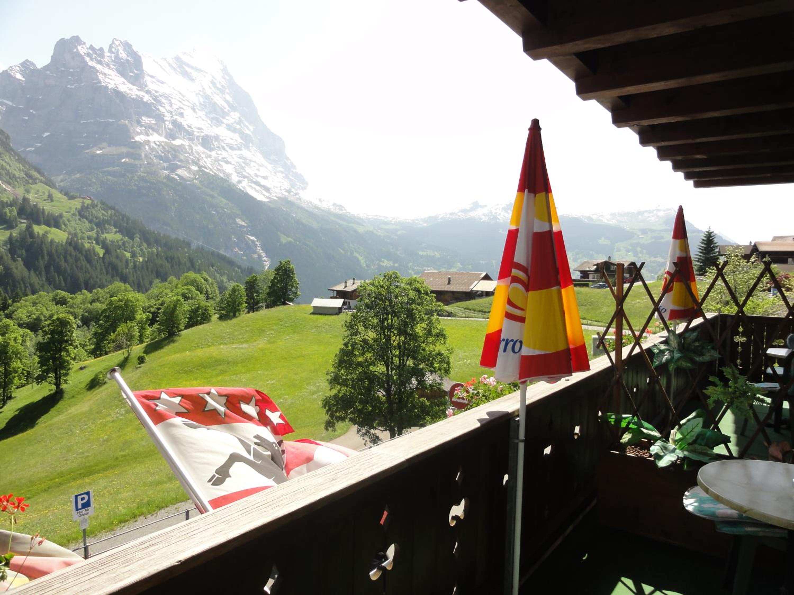 Superior Double Room with Balcony and Eiger View