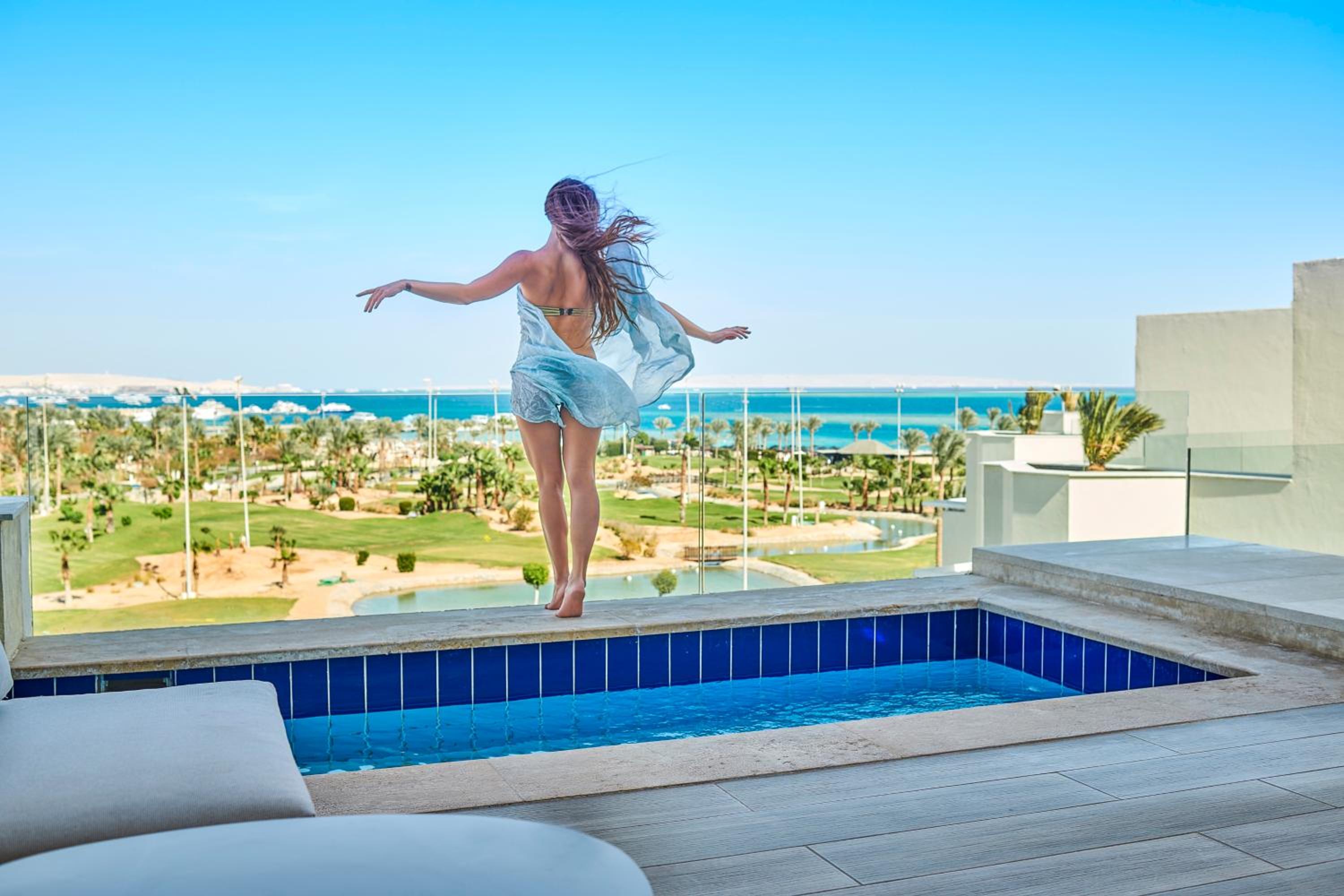 Penthouse Suite with plunge pool