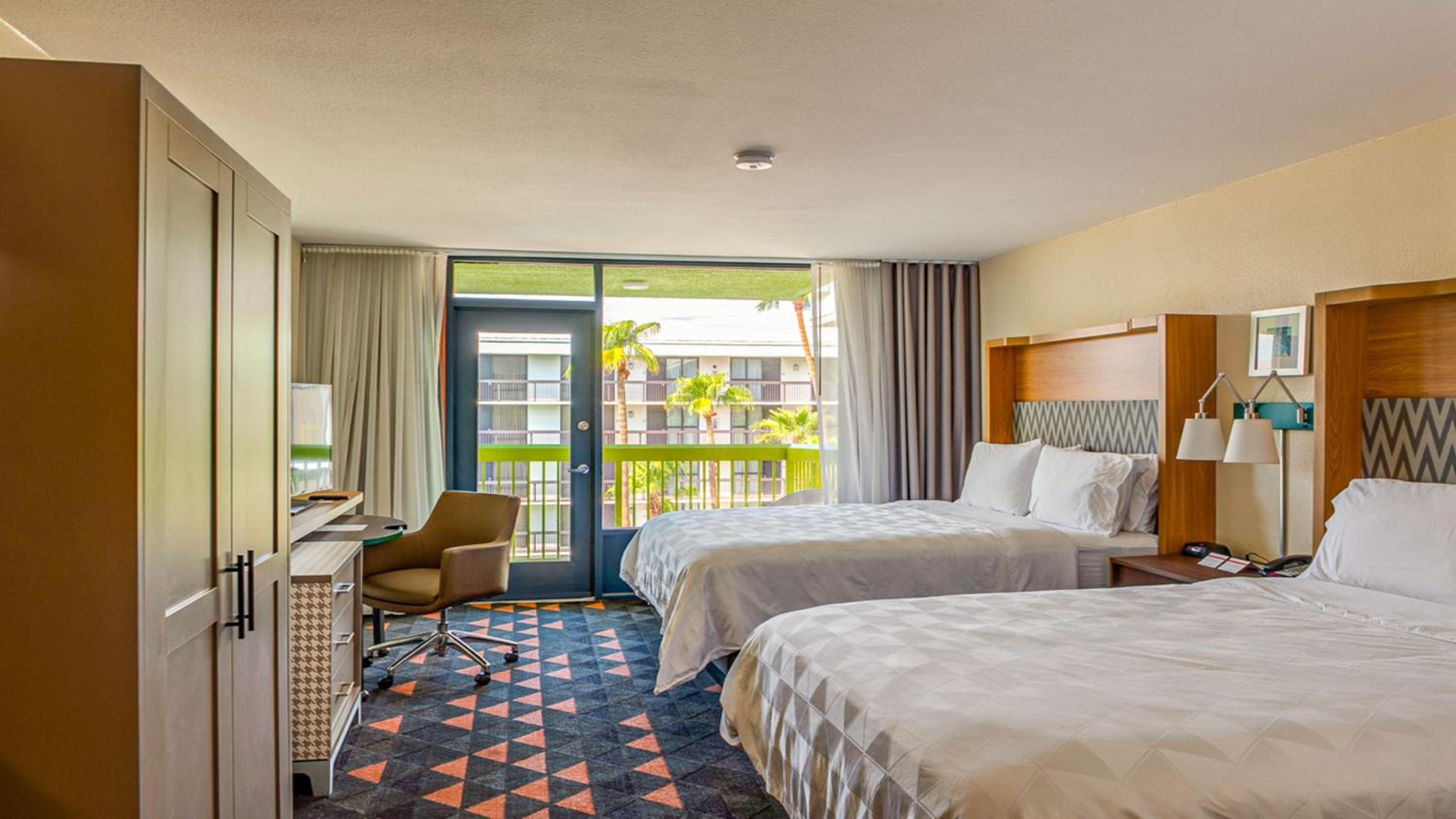 Premium Queen Room with Two Queen Beds and Balcony