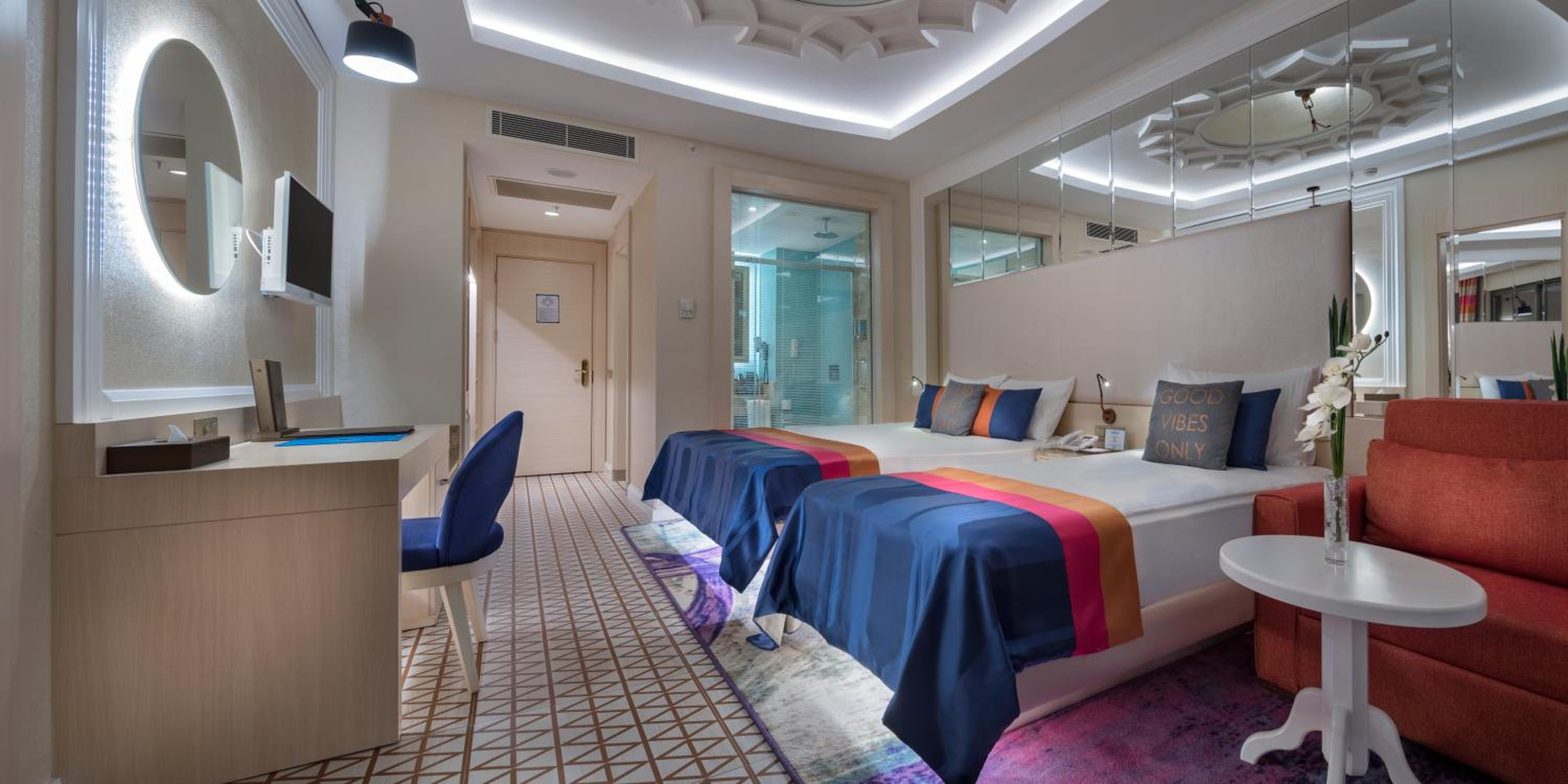 Chambre Triple Standard avec Vue sur Terres