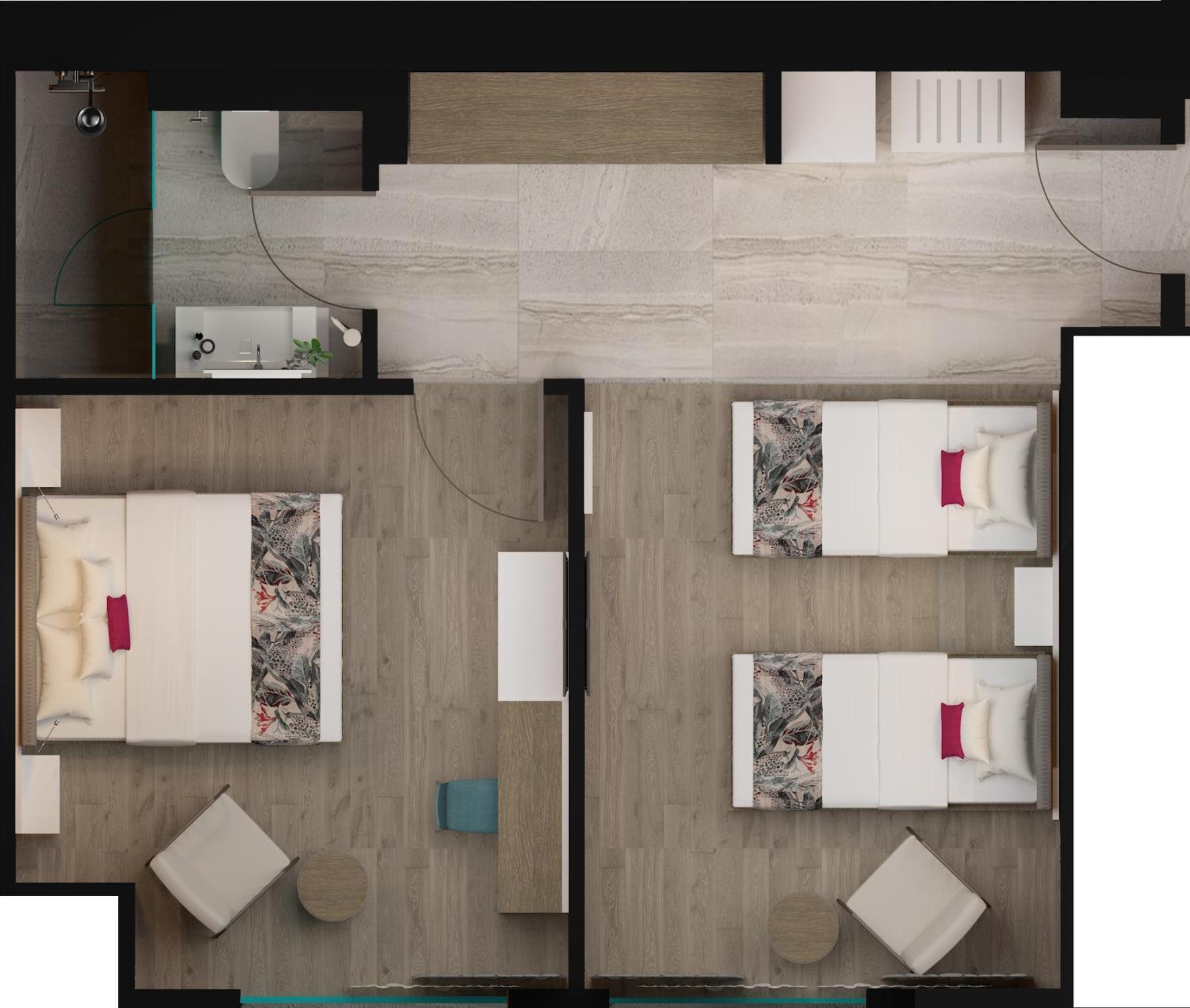 Deluxe Family Room - Photo 1