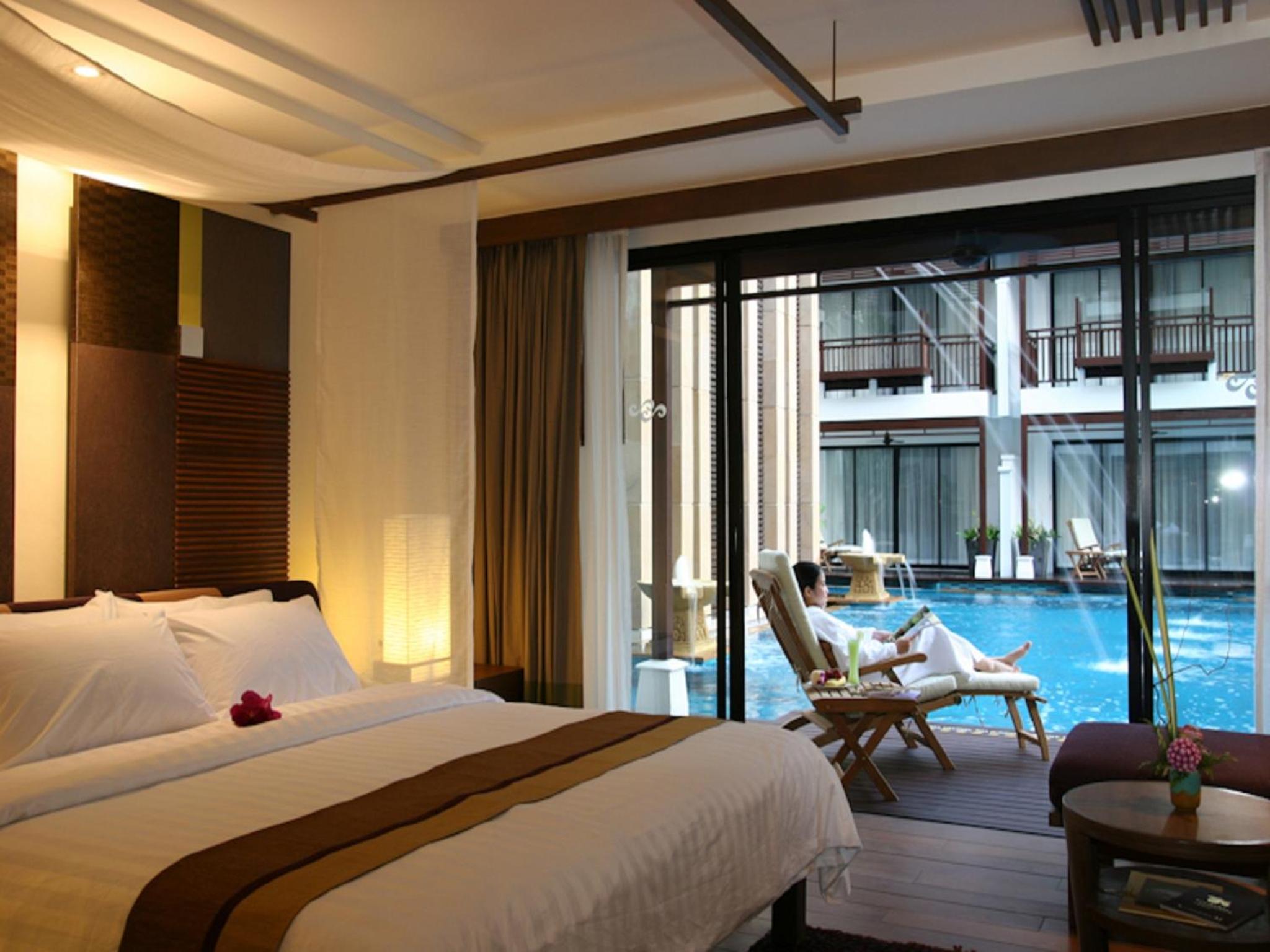 Deluxe Double or Twin Room with Pool Access - Photo 3