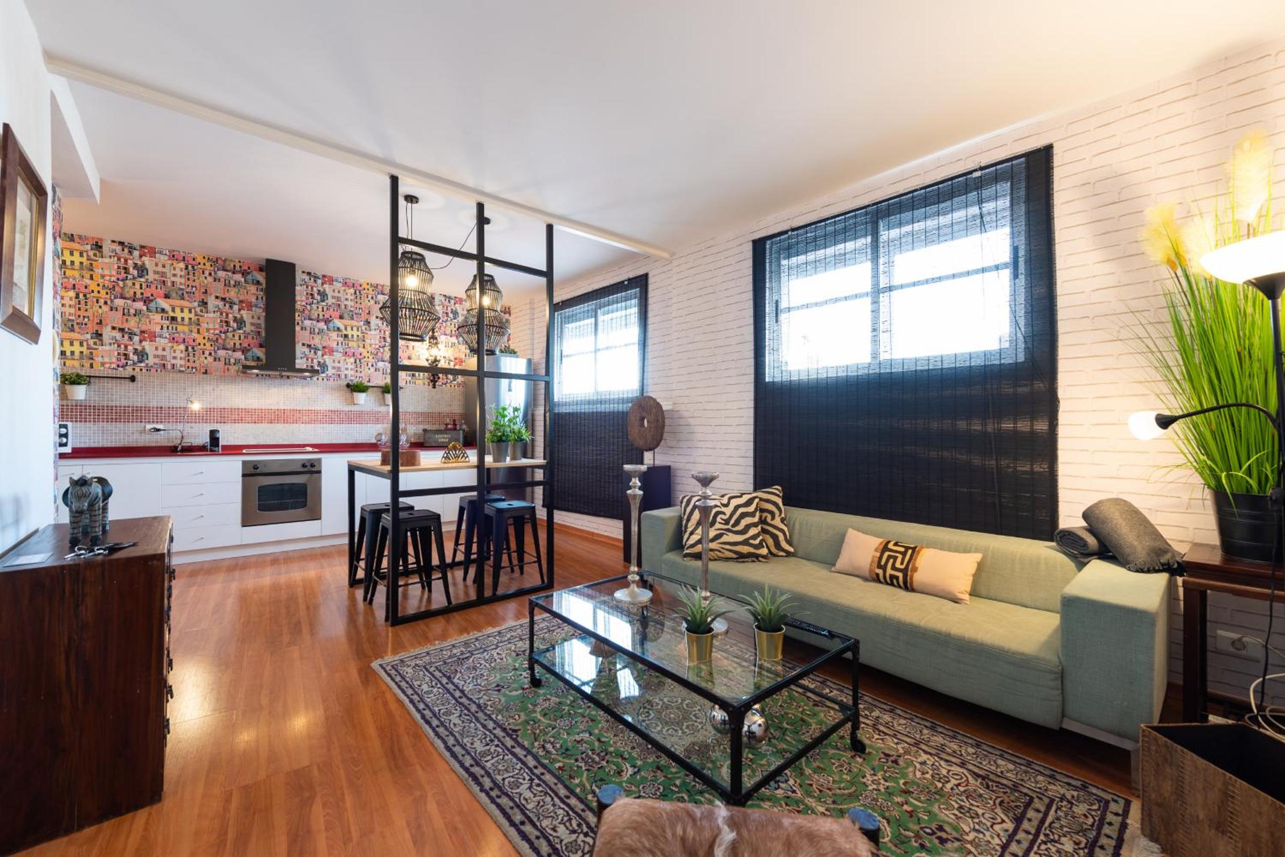 Apartamento de dos habitaciones