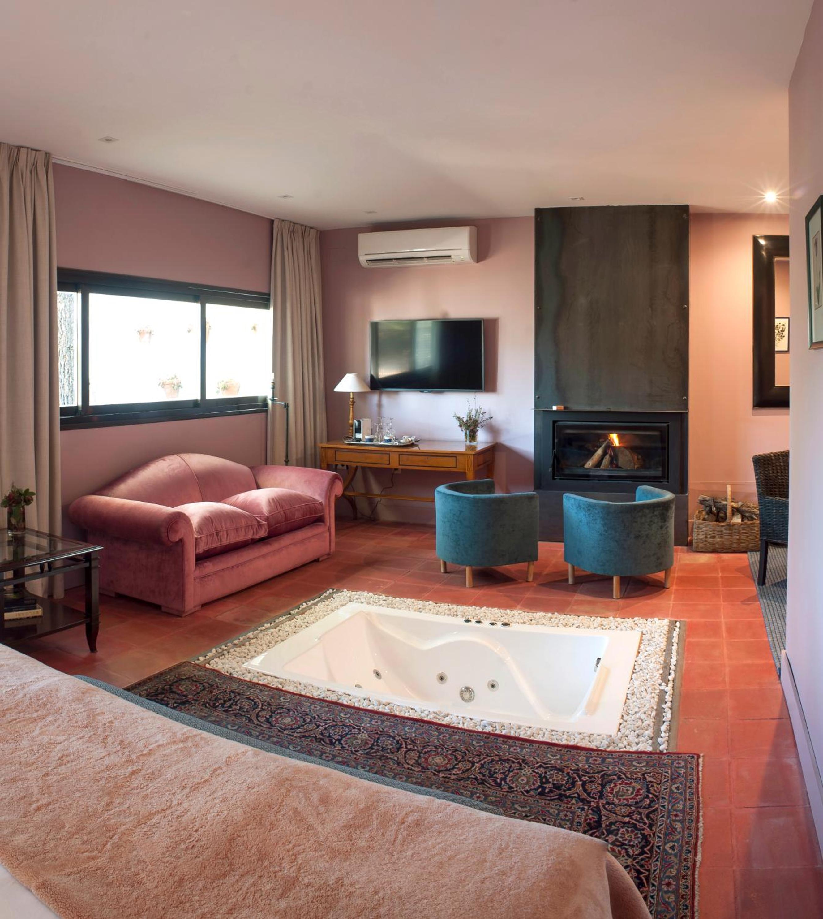 Chambre Double avec Baignoire Spa