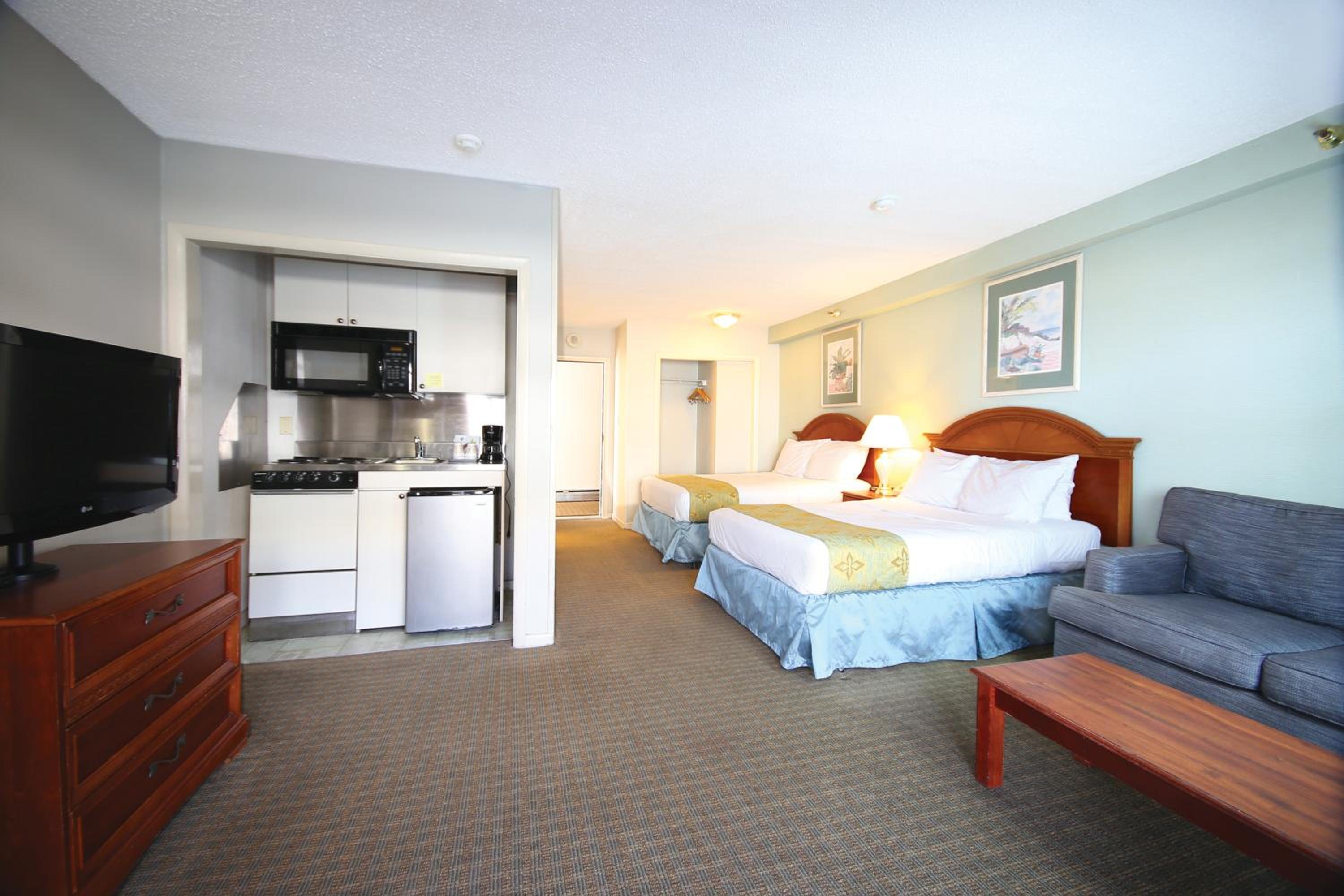 Efficiency With Two Double Beds And Sofa Bed, North Side - First Floor