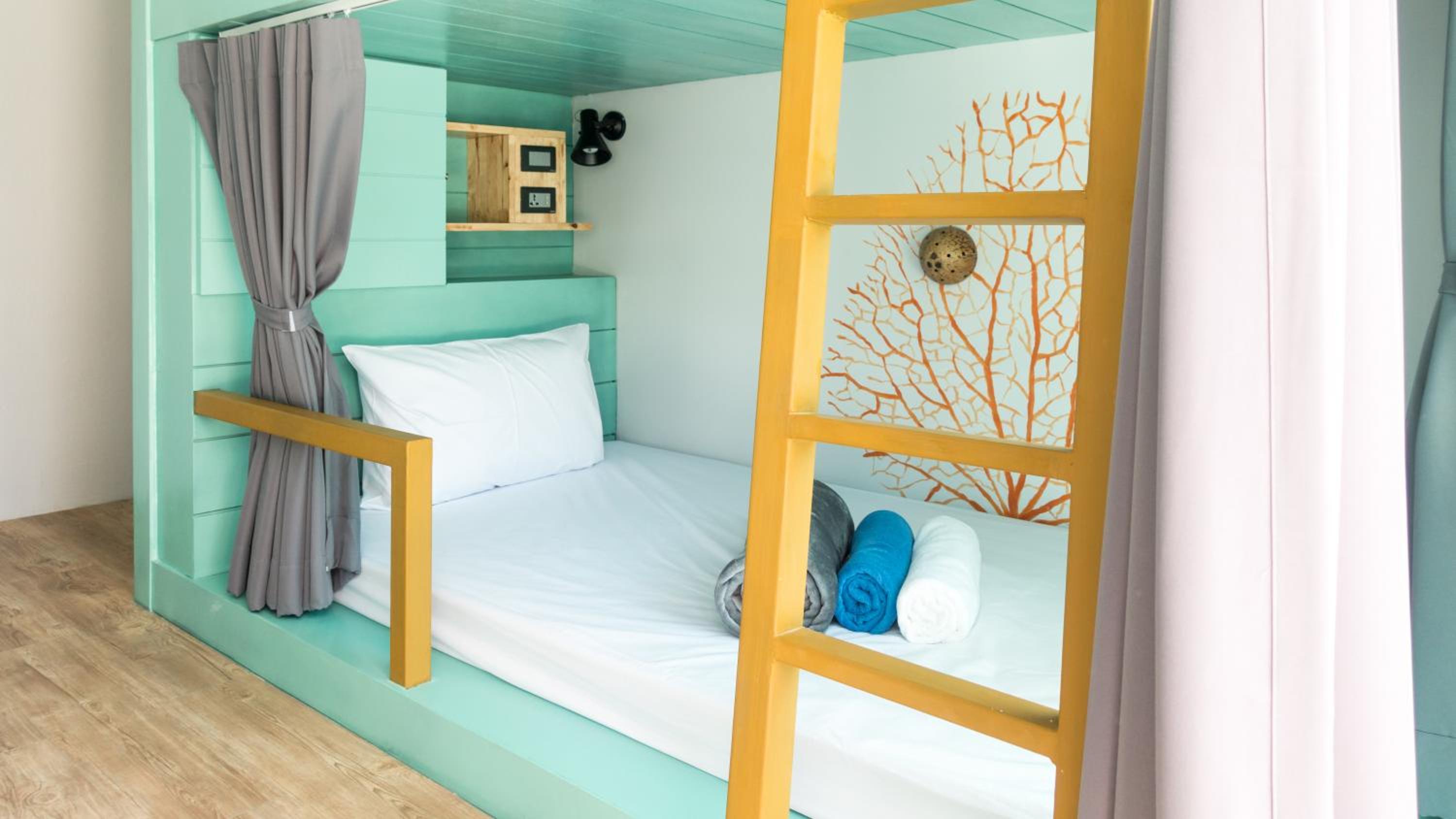 Single Bed in 4-Bed Dormitory Room
