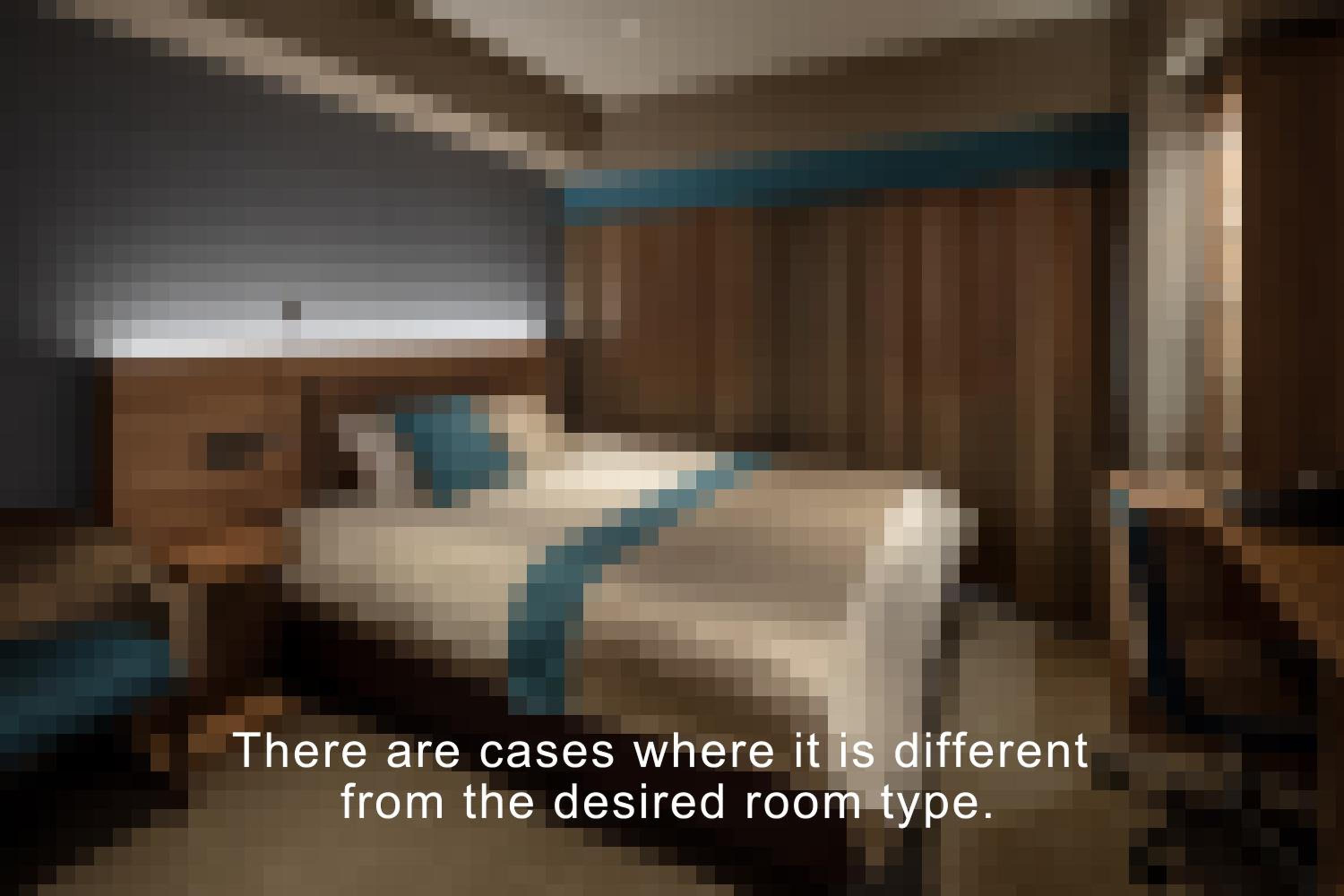 入住时选择的双人间