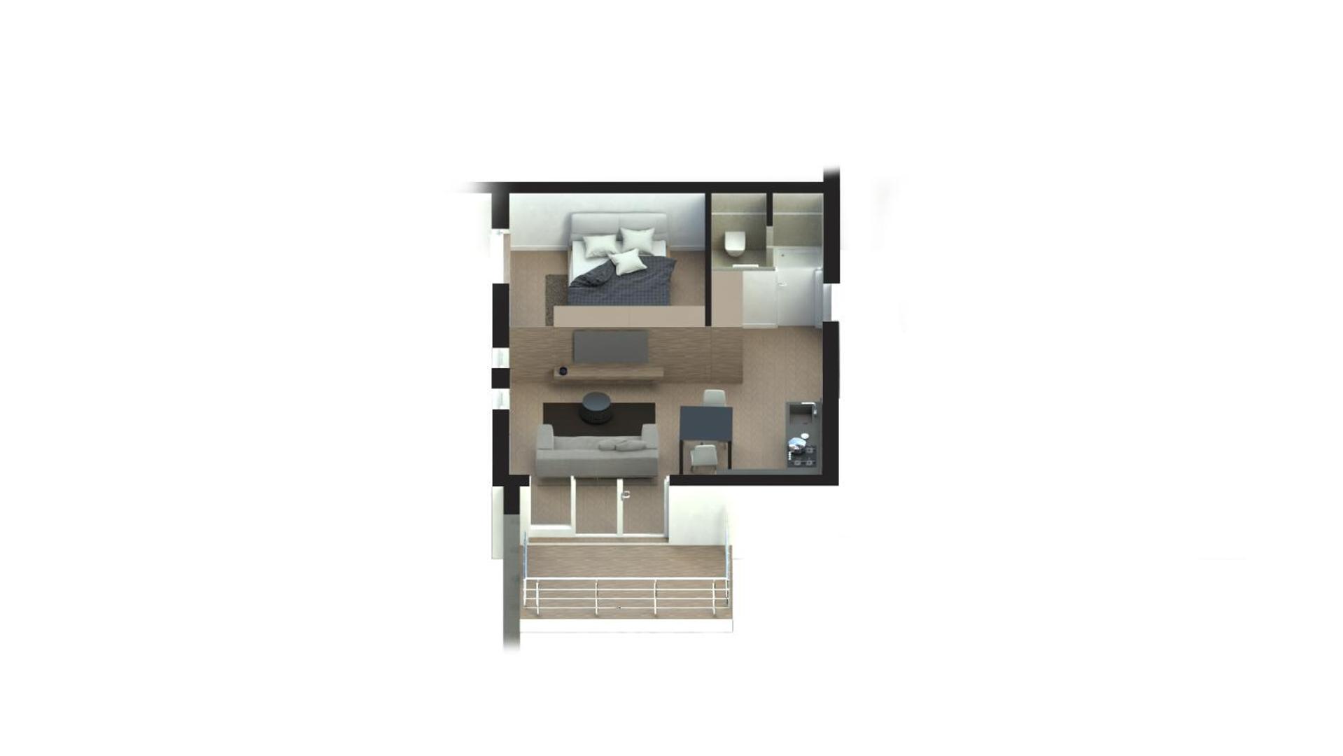 One-Bedroom Apartment - Photo 16