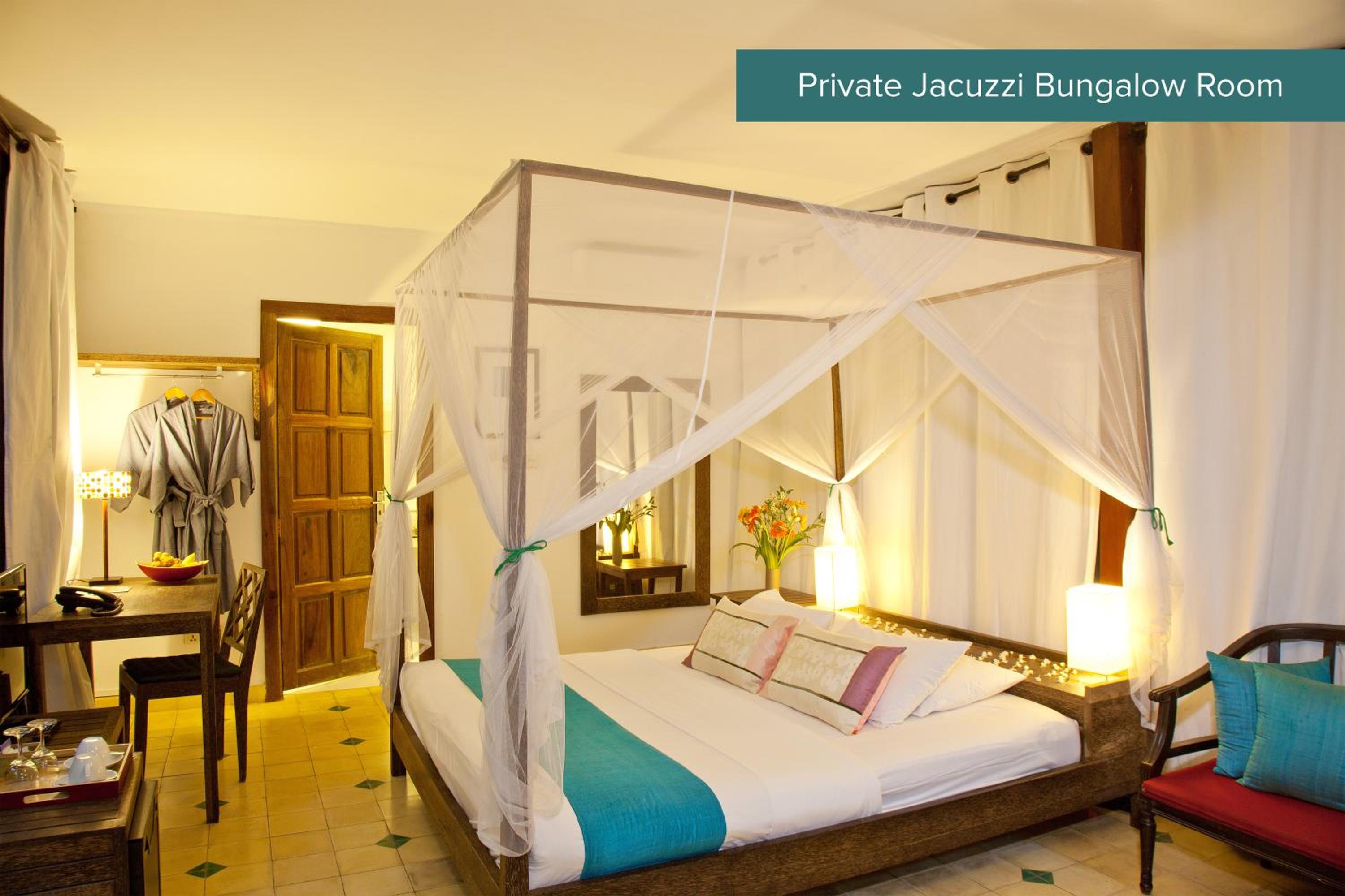 Privater Jacuzzi-Bungalow