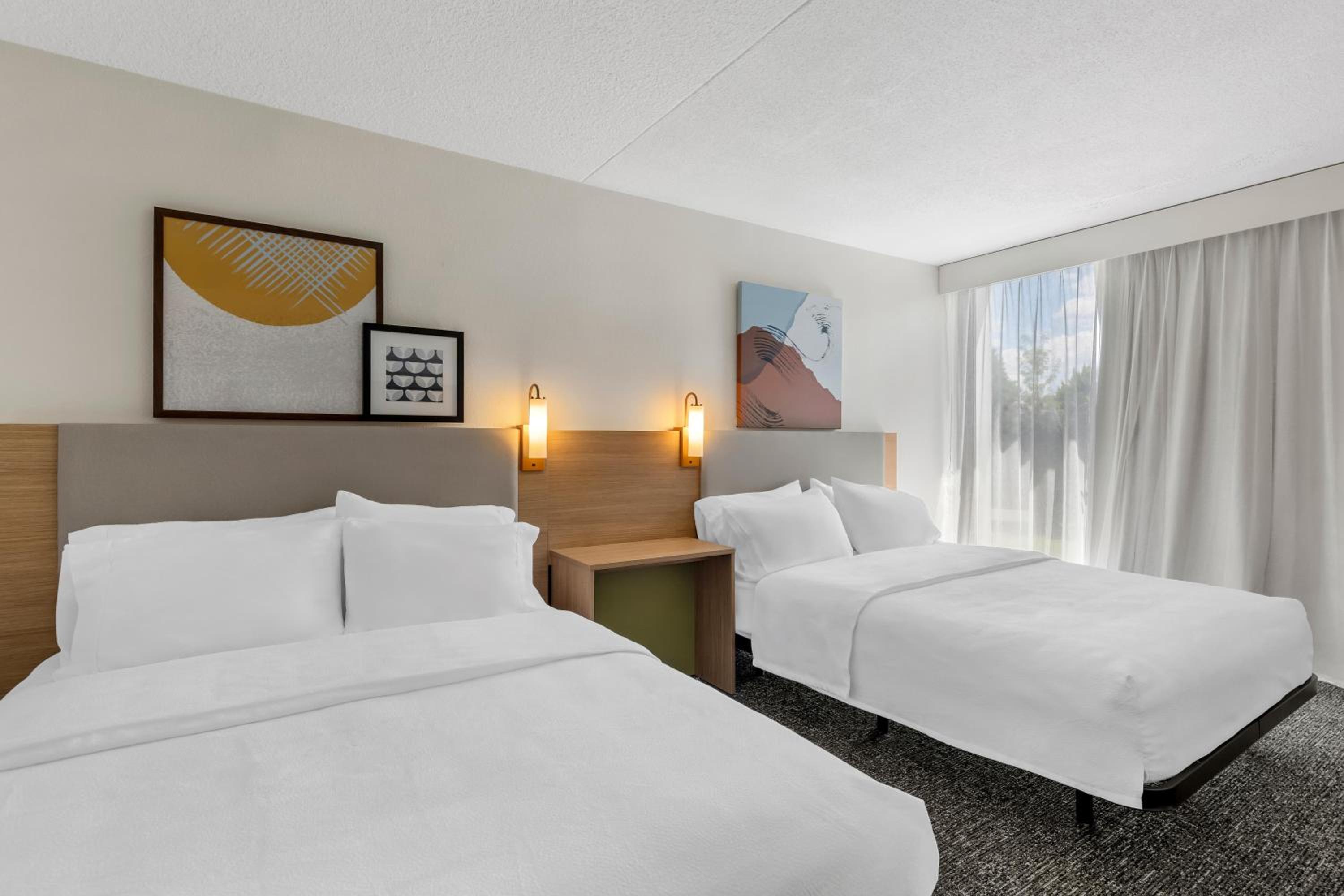 Room with Two Queen Beds and Bath Tub - Mobility and Hearing Accessible