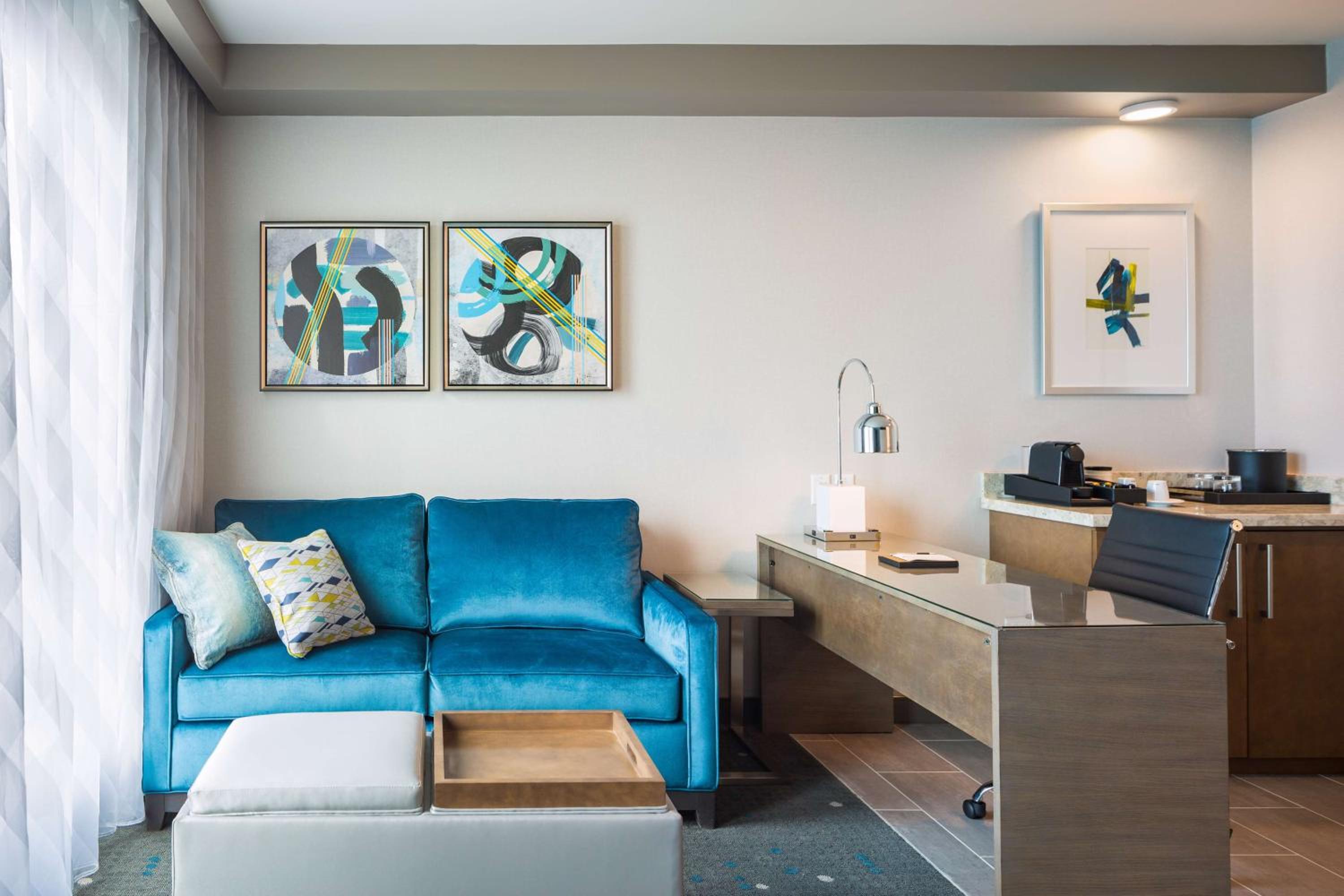 King Suite with Sofa Bed and Communication Assistance