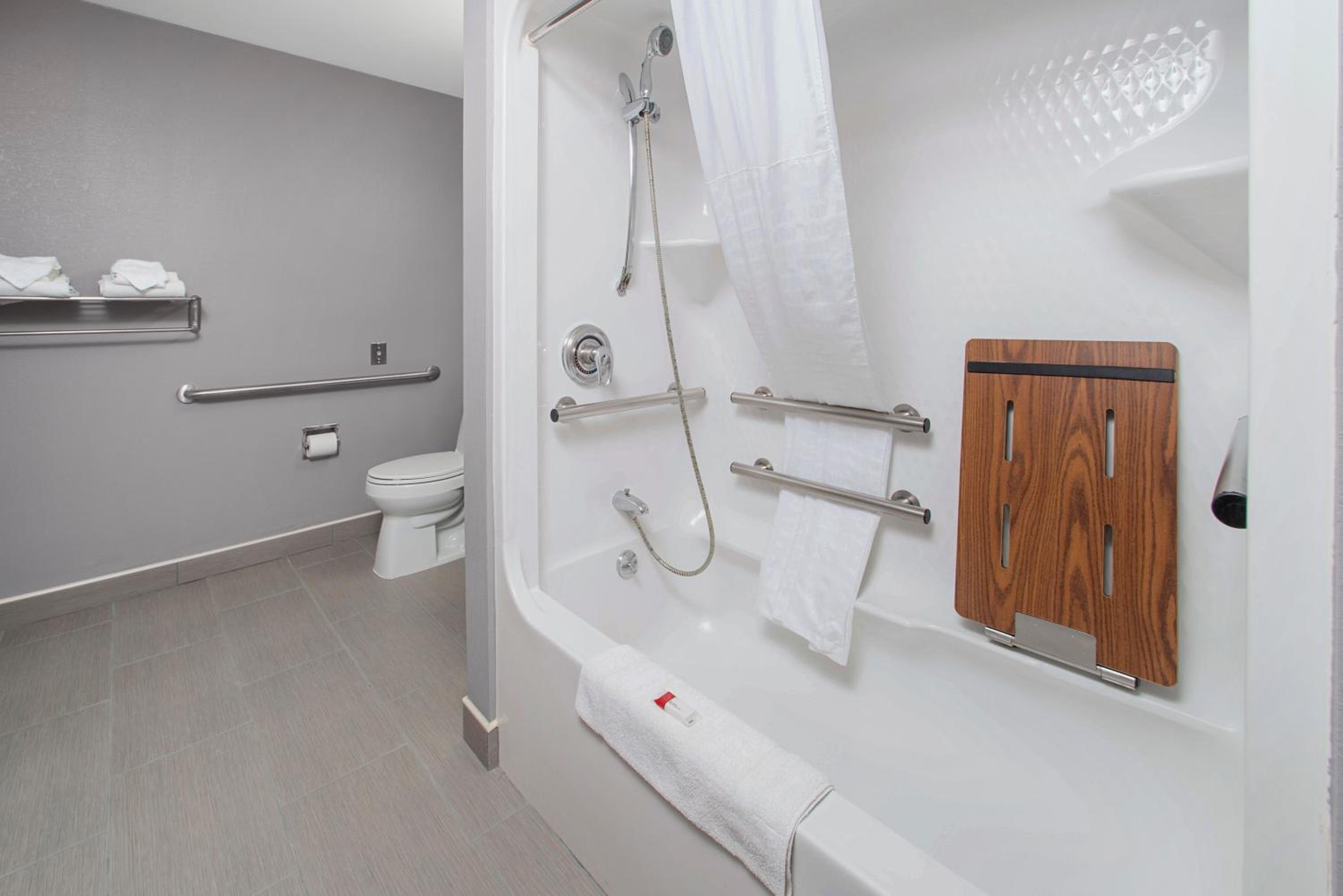 1 Queen Bed, Mobility Accessible Studio Suite, Bathtub w/ Grab Bars, Non-Smoking - Photo 4