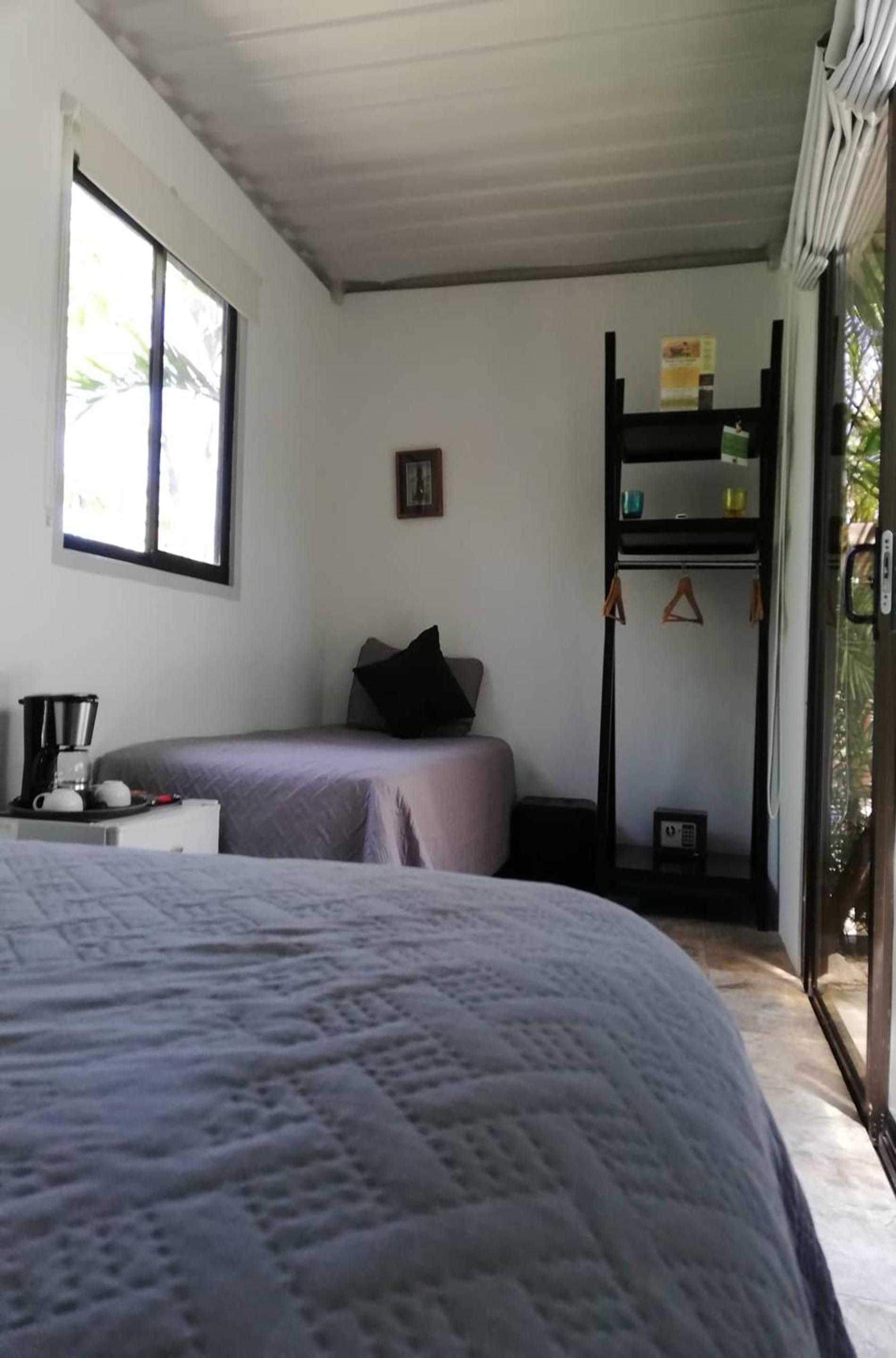 Shipping Container Triple Room with Garden View