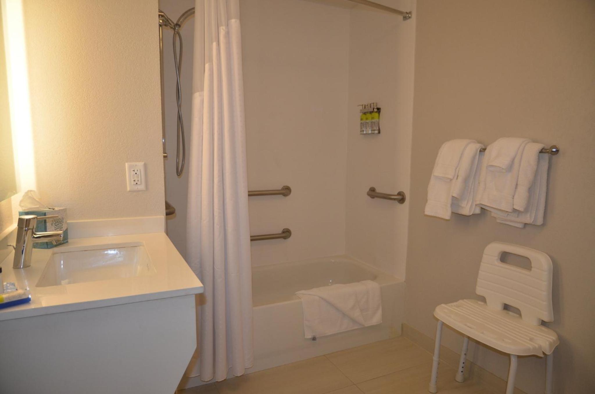King Suite - Communications and Mobility Accessible Tub